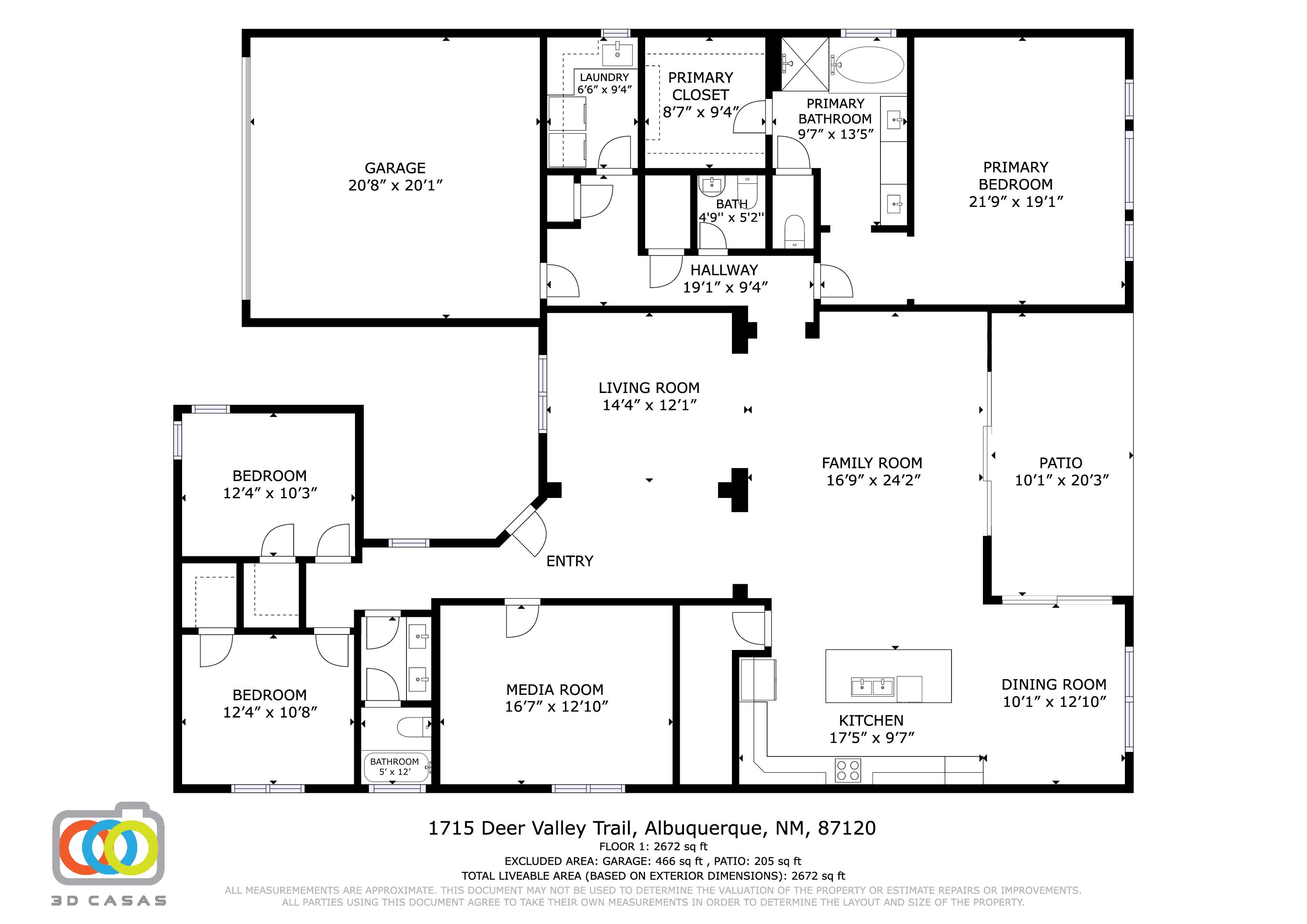 1715 Deer Valley Trail NW Floor Plan
