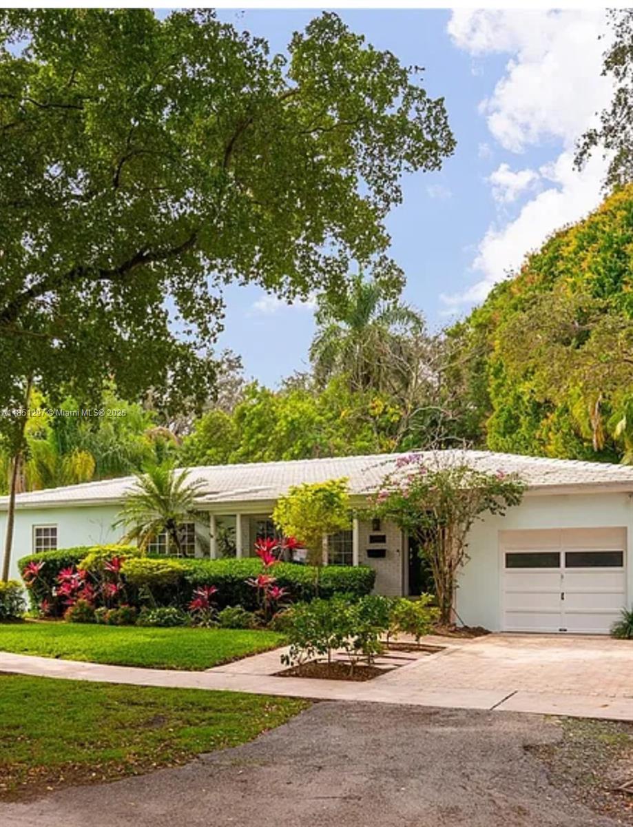 4 Bed / 3 bath house with pool on a  10,000 sq. ft. lot in the Platinum Triangle/Coral Gables on a beautiful, tree-lined street. The house can be upgraded ,refreshed or replaced Comes with an architectural project for a a new home( 5 bed /6 1/2 bath 6009 sq.ft. (permits in final stages) .This property is located near top private schools, Sunset Elementary and easy access to parks, fine dining , shopping and entertainment options in Coconut Grove and South Miami.Adjacent lot also available for purchase with a project in final permitting stages.