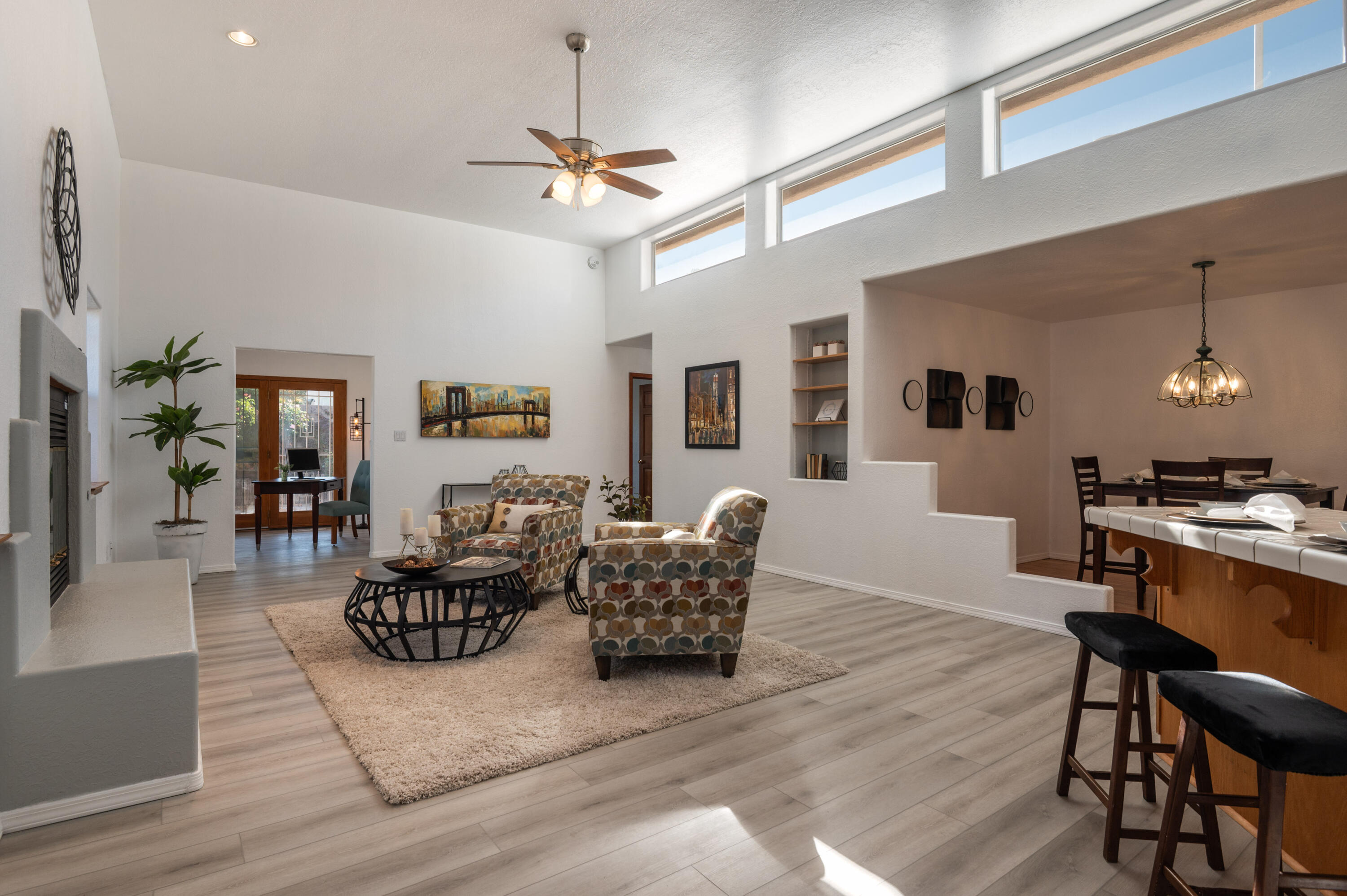 6432 TRUCHAS Drive NE Living Room