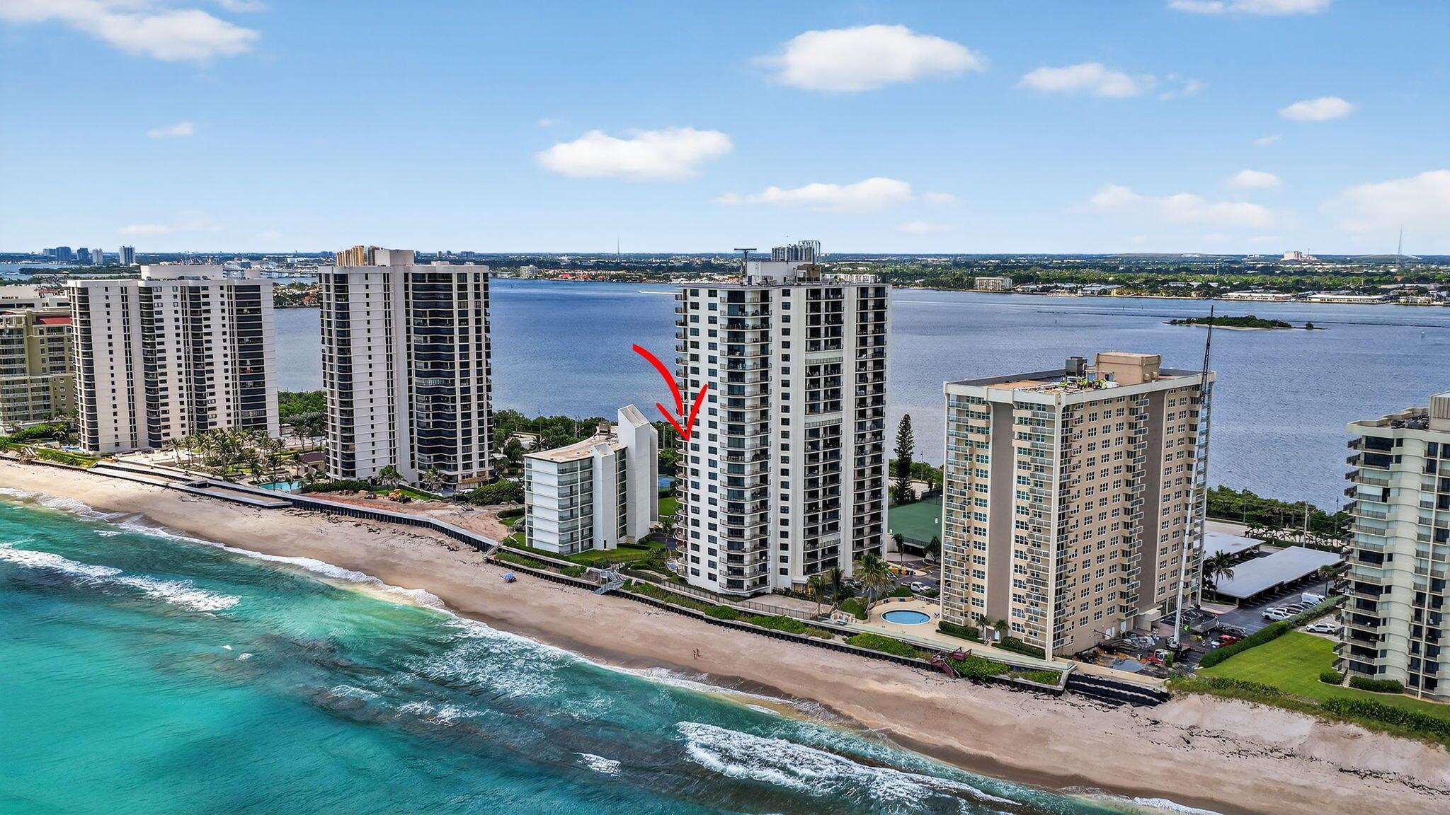 DIRECT OCEAN! Mid floor fully furnished unit with the finest exposure in Connemara (SE). Impact glass windows throughout the building. Newer electric blinds. Hear the ocean waves lapping on shore. Watch cruise ships pass by, and para sailors fly over the ocean. Great spot to watch sea turtles come up onto the beach to lay their eggs., and if you are lucky, watch the hatchlings return to the ocean approximately 45-75 days later. A tennis and pickleball court is available for you to enjoy.Singer Island is close to the PBI airport and great shopping and restaurants are nearby. Enjoy the good life on beautiful Singer Island and stay for a lifetime. You have earned it.