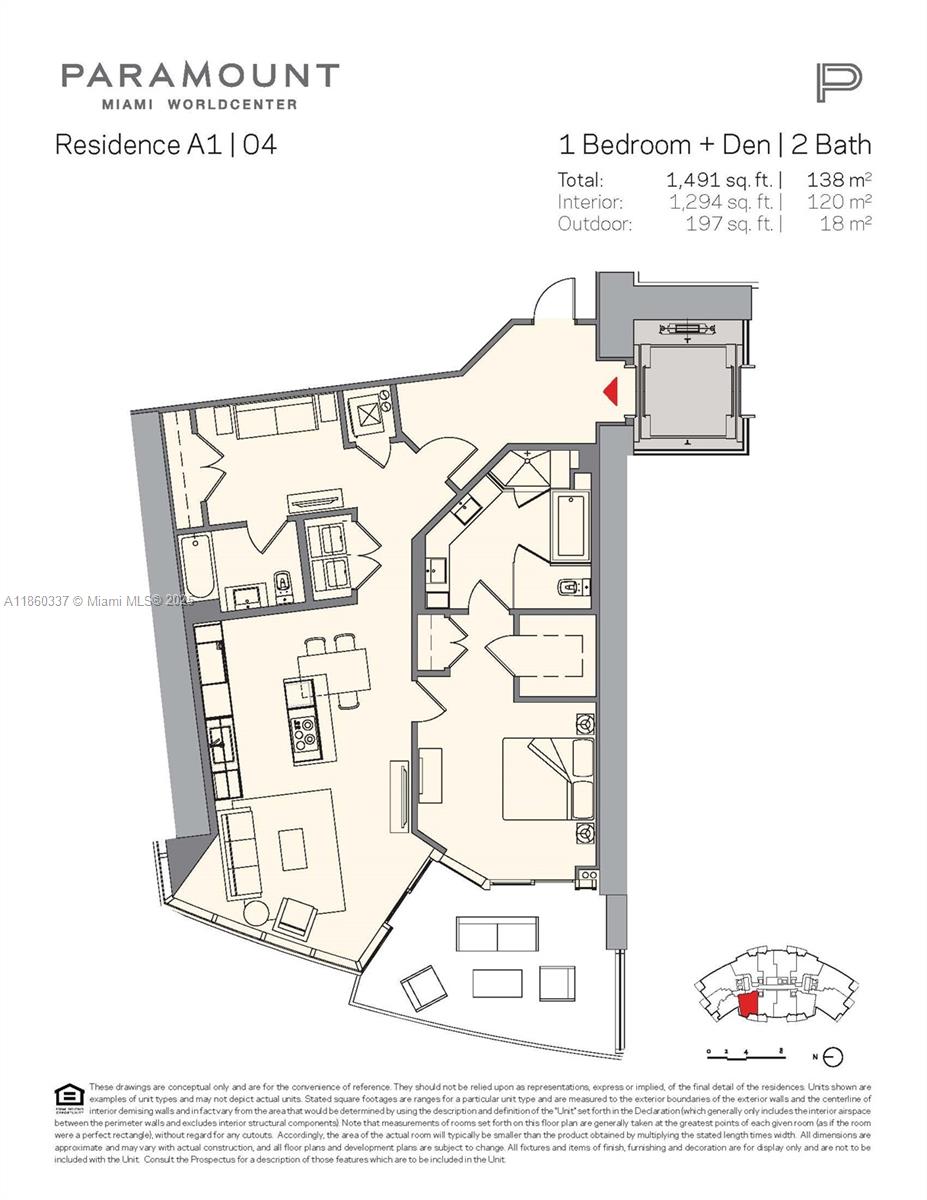 851 NE 1st Ave #3904, Miami FL 33132