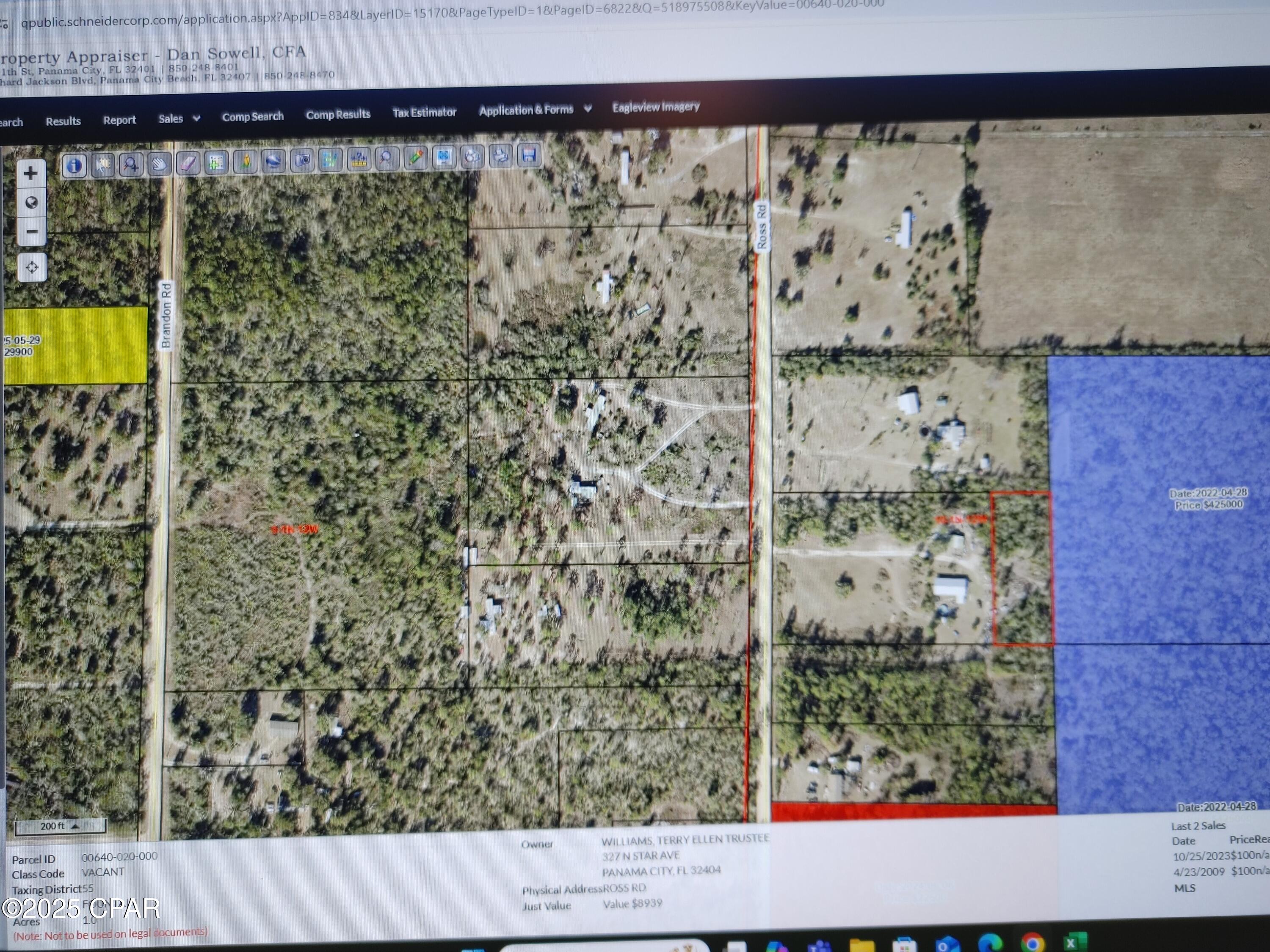 Listing Details for 0 Ross Road , Fountain, FL 32438