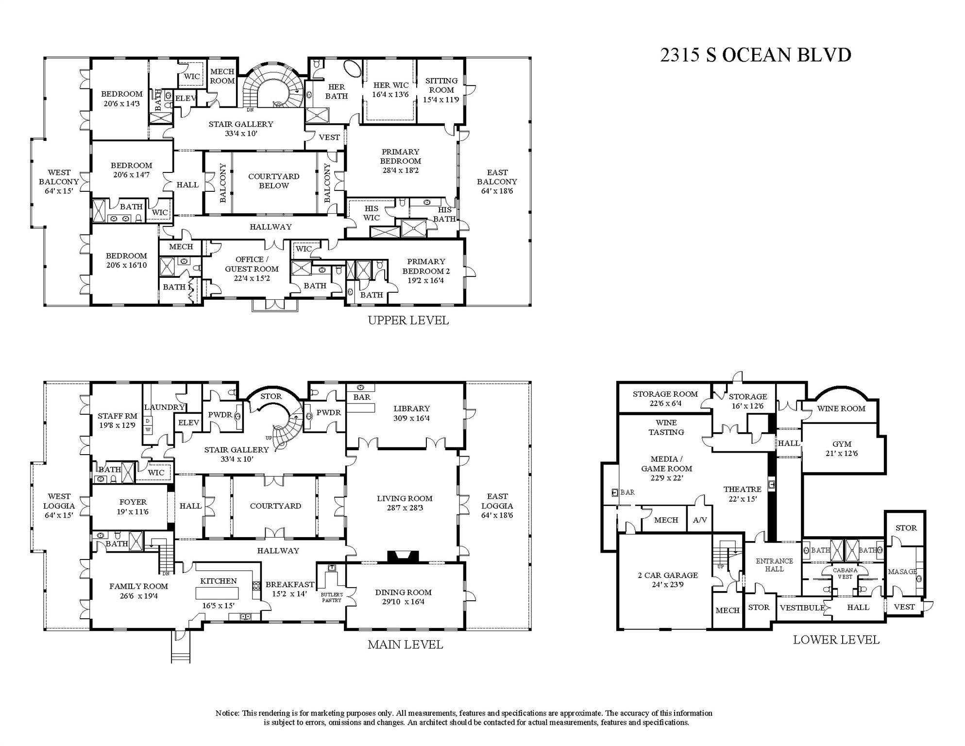 Homes for sale in Palm Beach, FL | 2315 S Ocean Boulevard, Palm Beach, FL 33480 | MLS# R11117547