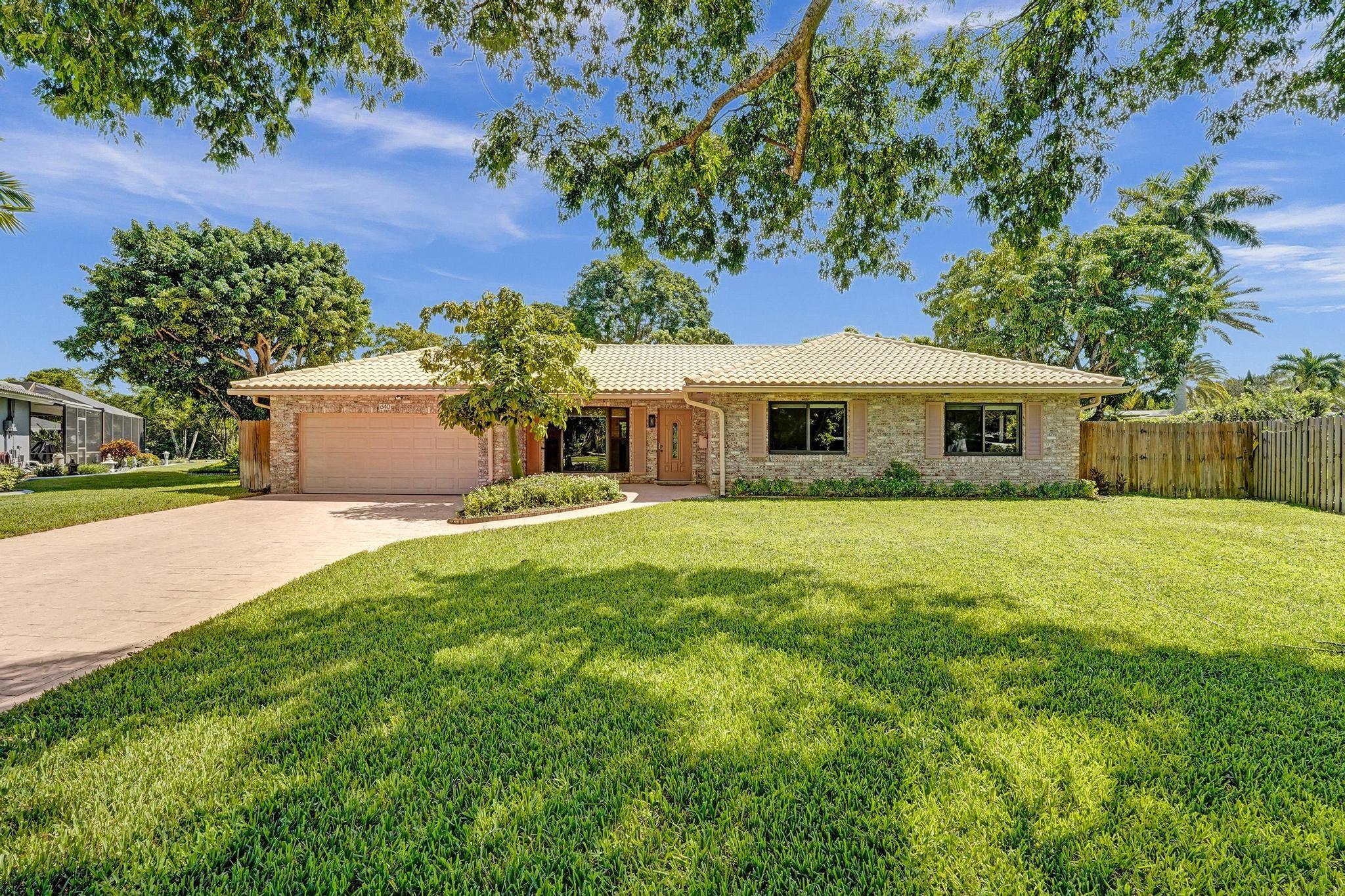 Homes for sale in Plantation, FL | 640 Sw 62Nd Ave, Plantation, FL 33317 | MLS# F10521358