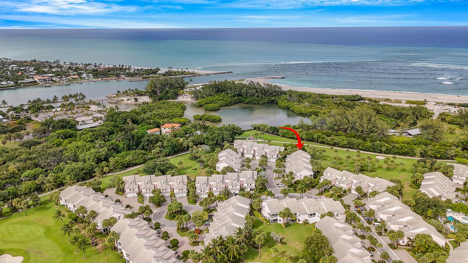 Estuary At Jupiter Dunes