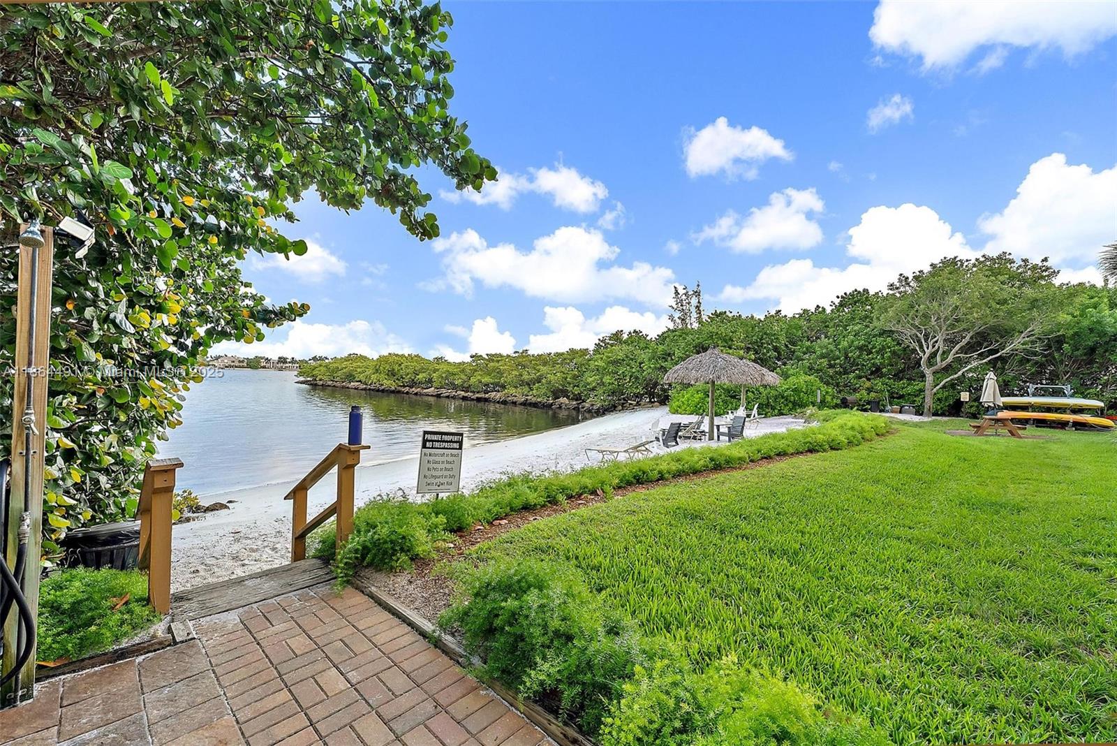 Private balcony with scenic views at 1200 Scotia Dr - Condo in Hypoluxo