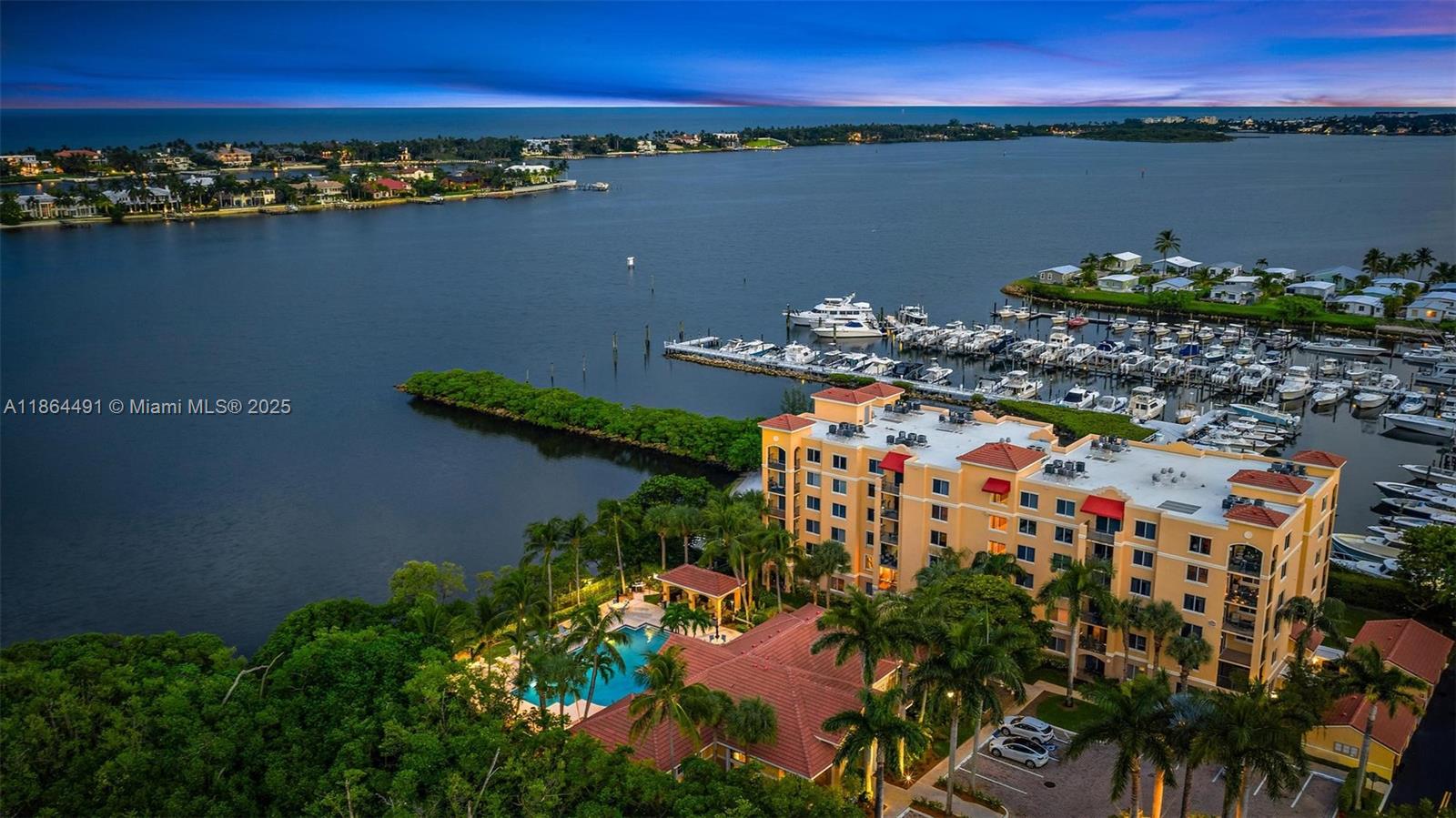Stunning waterfront exterior at 1200 Scotia Dr - Condo in Hypoluxo