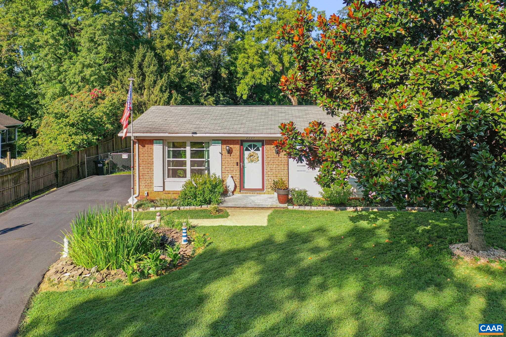 Adorable Brich Ranch, ready for its next owner! This meticulously maintained, updated home is close to EVERYTHING! The owners have created an outdoor oasis in the fenced in back yard with a beautiful above-ground pool, expansive decking, and two sheds for plenty of storage. Inside, you'll find three bedrooms on the main level, a living room filled with natural light, all with hard-wood floors. The kitchen has been updated with newer appliances and countertops, including a double oven, and new LVP flooring. Electrical has been updated, new windows in 2022, driveway, recessed lights added, hall bathroom has been renovated, driveway replaced and sealed this year- this house is move-in ready and waiting for you!