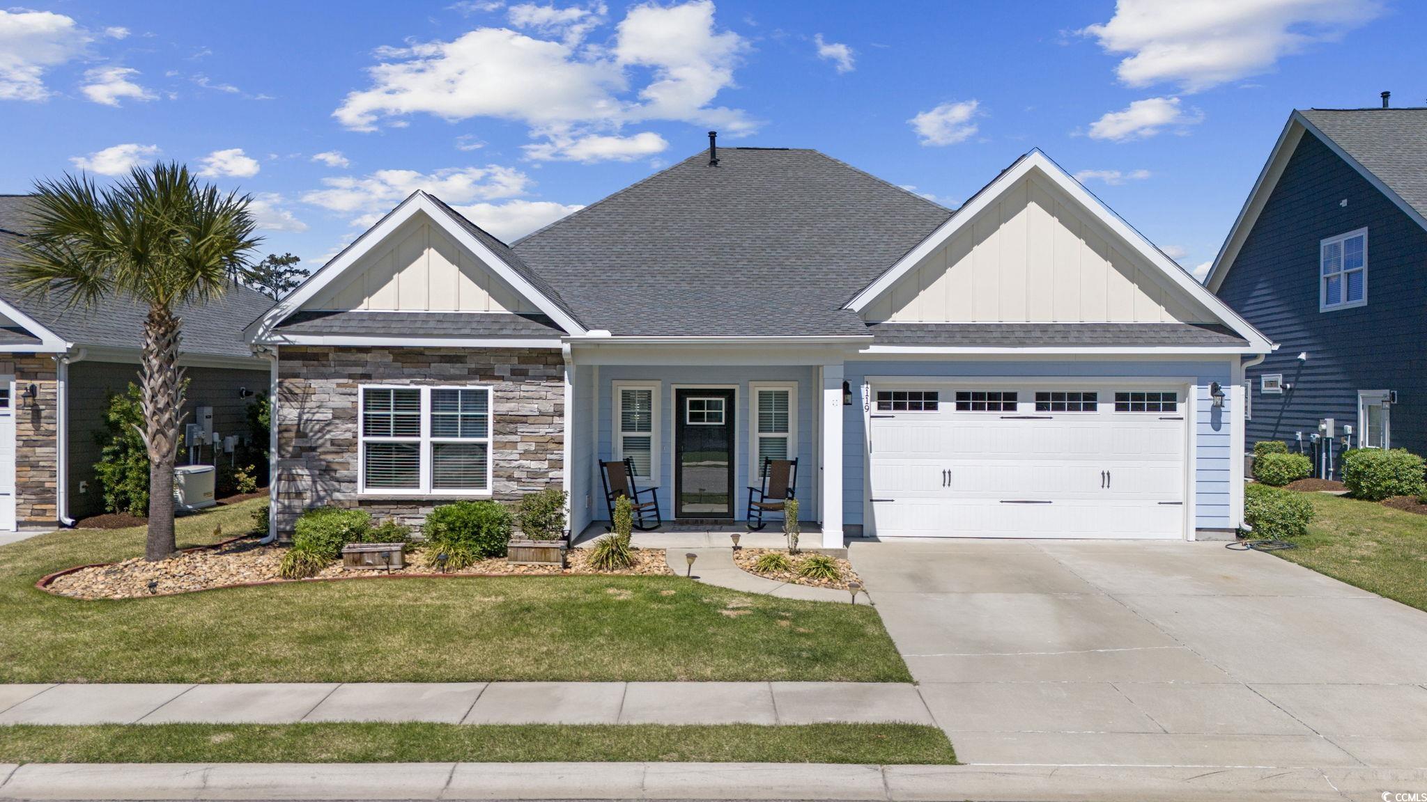 OPEN HOUSE!!! THIS FRIDAY, NOVEMBER 21ST FROM 12N-2PM! WOW! WOW! WOW! Nestled east of Highway 17, and just a mile from the tranquil ocean waves, this incredible 3-bedroom, 2.5-bathroom home in the coveted Robbers Roost community offers the perfect blend of coastal living and modern luxury. As soon as you step inside the foyer, you will see how beautiful and well-maintained this home is while being greeted by a spacious and inviting interior adorned with numerous upgrades. The open living room and kitchen are perfect for gathering and entertaining. The gorgeous kitchen features sleek quartz countertops, a tile backsplash, under cabinet lighting, spacious pantry, and is complemented by stainless steel appliances, making meal preparation a delight. An elegant dining room features coffered ceilings, adding a touch of sophistication to every mealtime gathering. A cozy den just off the living areas provides a serene space for relaxation. The heart of the home lies in the expansive master bedroom, boasting a oversized, luxurious en suite bath with double sinks, walk-in tile shower with seating, linen closet, and a huge walk-in closet, providing ample storage for all your wardrobe needs. A dedicated laundry room and tankless hot water heater offer additional convenience and efficiency. Outside you have a screened porch offering a tranquil retreat to enjoy the gentle sea breeze as well as a fully fenced backyard, complete with a paver patio, perfect for entertaining guests or simply enjoying a quiet evening. Effortlessly maintain this home with updated landscaping and a full irrigation system. There is even extra storage space in a large attic with electric stairs making organizing a breeze! Equipped with a whole house generator, you can rest easy knowing that power outages won't interrupt your comfort or safety. Located in a natural gas community, this home offers both environmental and cost-saving benefits. And with its proximity to shopping, dining, and the beach, accessible via a leisurely golf cart ride, every day feels like a vacation! Don't miss your chance to experience the epitome of coastal living in this exquisite home in Robbers Roost. Schedule your showing today and start living the lifestyle you've always dreamed of! All measurements are approximate. Buyer and buyers agent responsible for verification of all information.