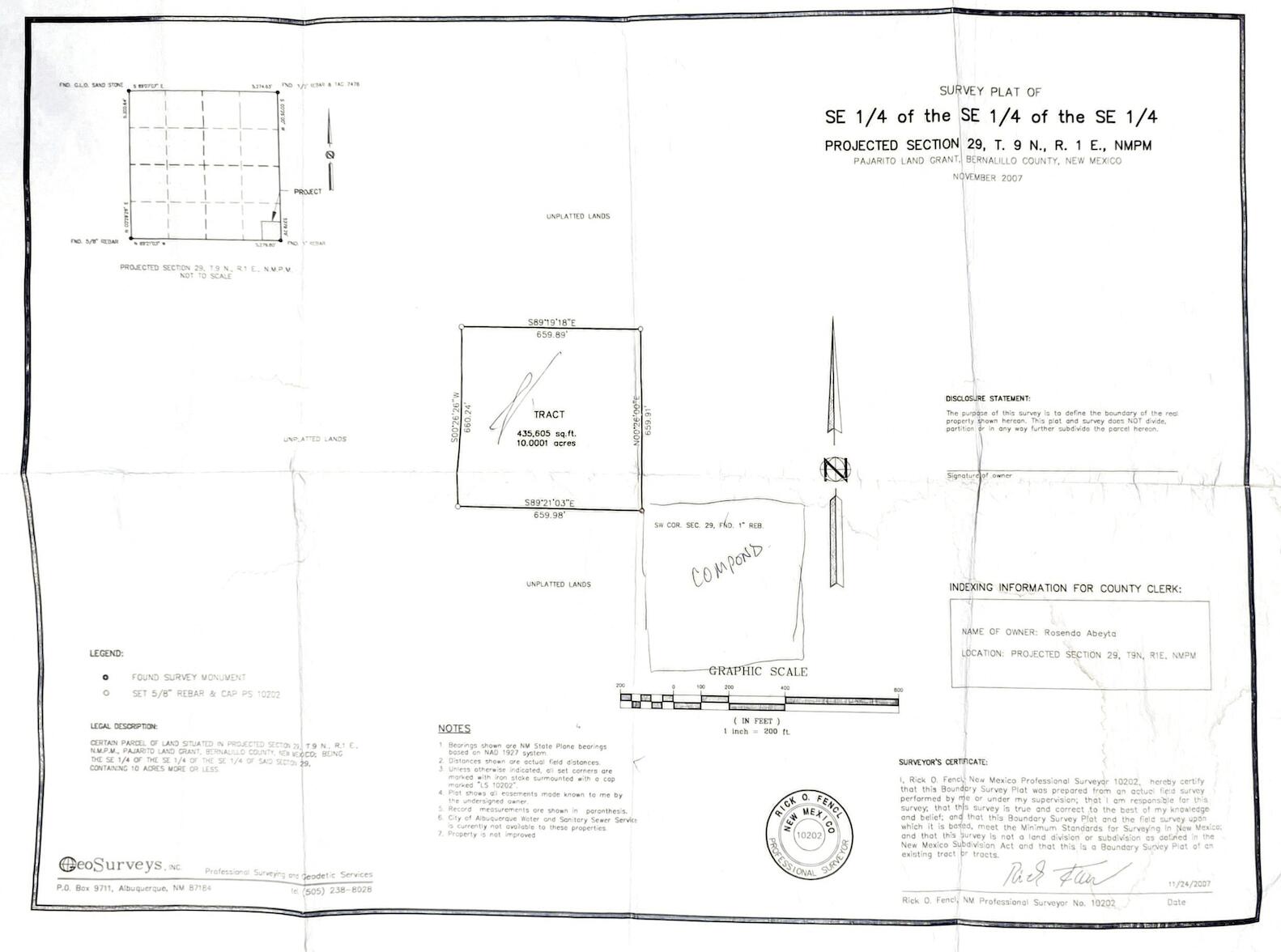 Homes for sale in Albuquerque, NM | Se1/4 Se1/4 Se1/4 Sec 29 T9n R1e, Albuquerque, NM 87121 | MLS# 1091058