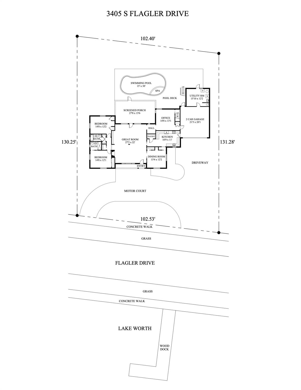Homes for sale in West Palm Beach, FL | 3405 S Flagler Dr, West Palm Beach, FL 33405 | MLS# R11124915