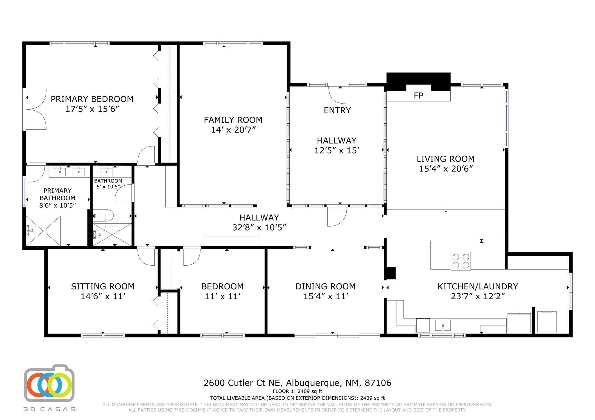 2600 Cutler Avenue NE Floor Plan