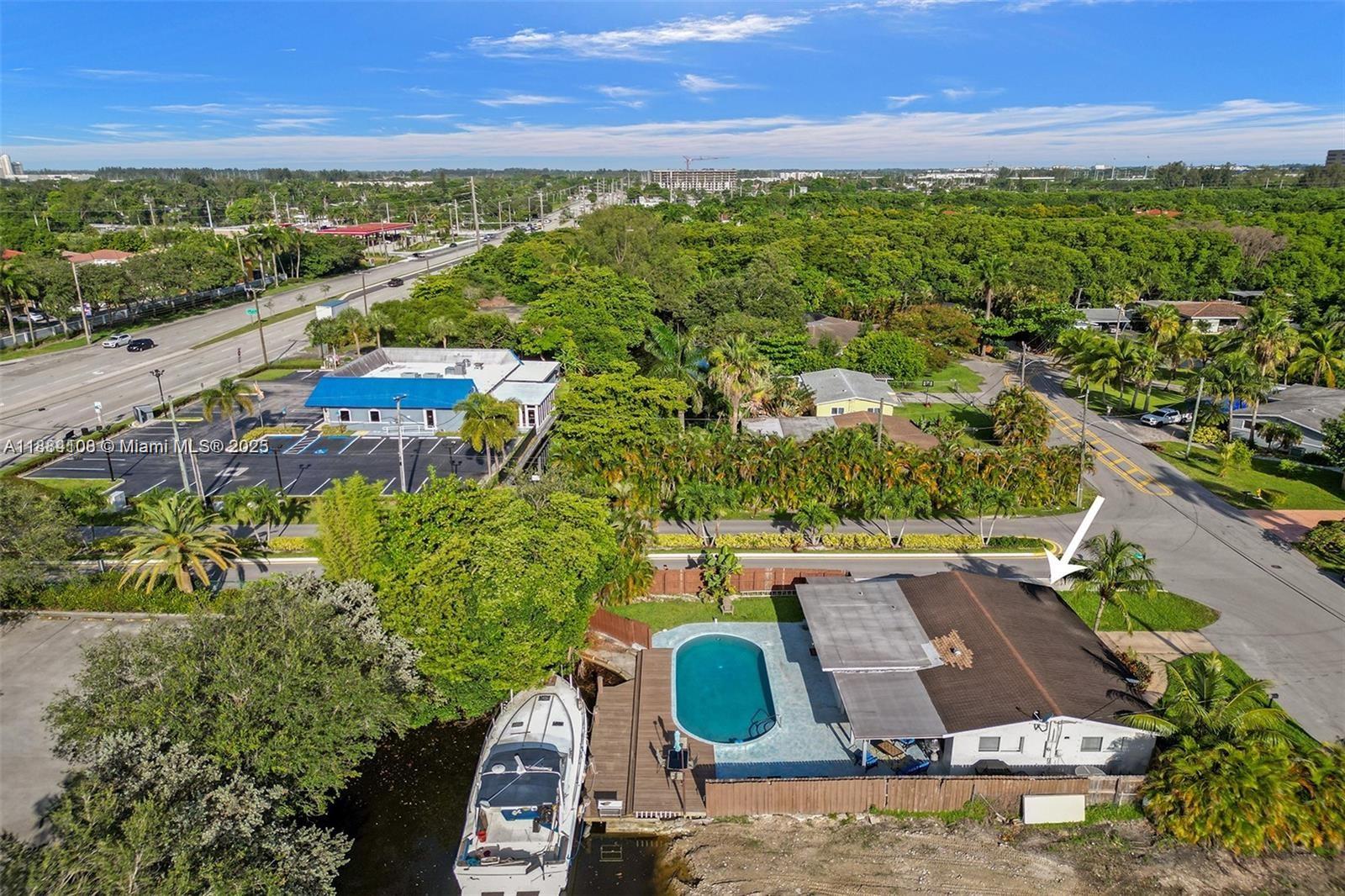 Spacious living room with panoramic views at 3730 47th Ct - Home in Dania Beach