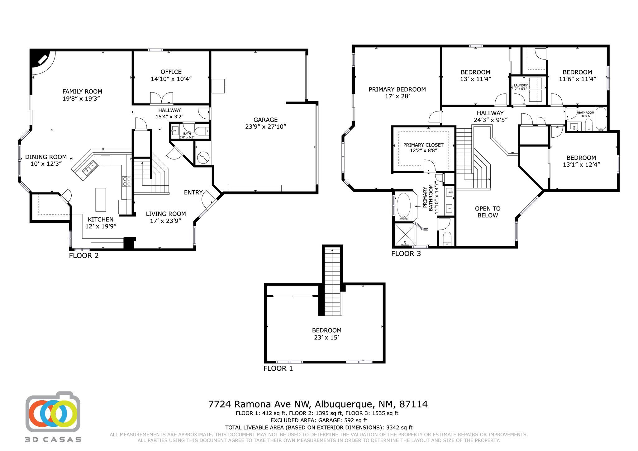 7724 RAMONA Avenue NW Floor Plan