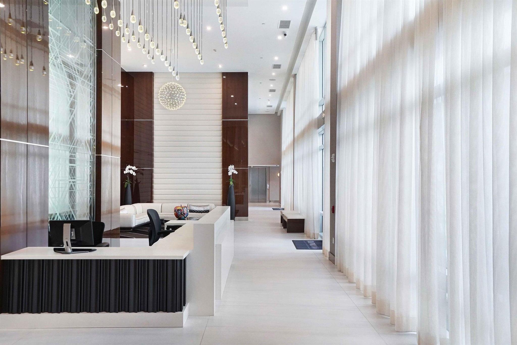 Residence 501 at Tower 155 offers 3 bedrooms, 3.5 baths, and 1,955 square feet of fully furnished living space in Downtown Boca Raton. The open-concept layout features 10-foot ceilings, an upgraded Italian kitchen, and designer-selected furniture throughout. The expansive primary suite offers scale and privacy, while a large east-facing terrace fills the residence with natural light and provides space for outdoor living.Tower 155 amenities include a Steven G-designed lobby, 24-hour concierge and valet, rooftop sundeck with views of Mizner Park, resort-style pool, private cabanas, hot tub, fitness center, sauna, and steam room. Located moments from Mizner Park, Royal Palm Plaza, Boca Raton's beaches, and private airport access.