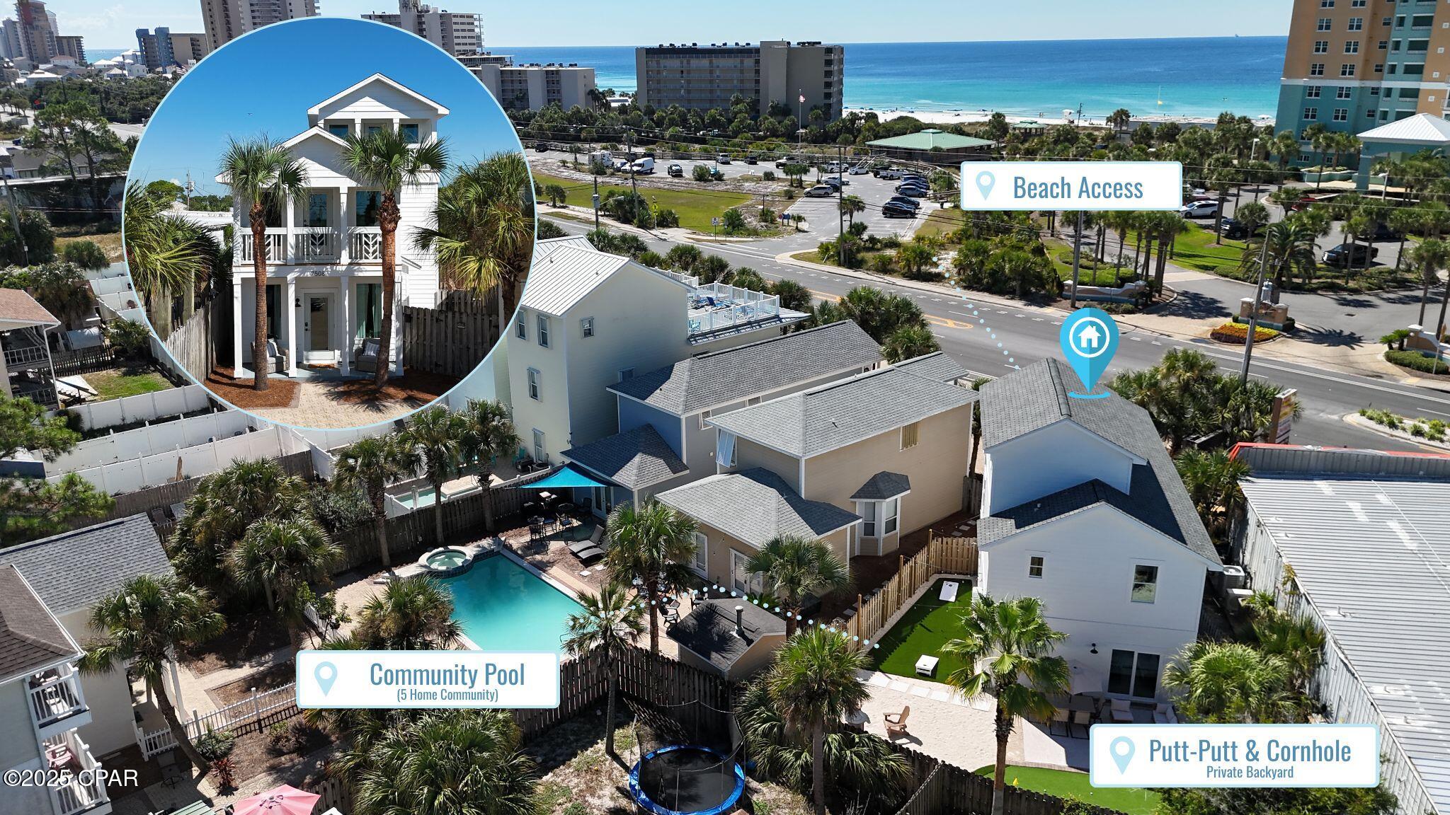 Details for 7508 Thomas Drive, Panama City Beach, FL 32408
