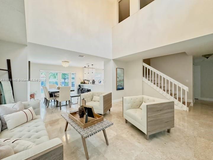 Jacarandas At Sunset