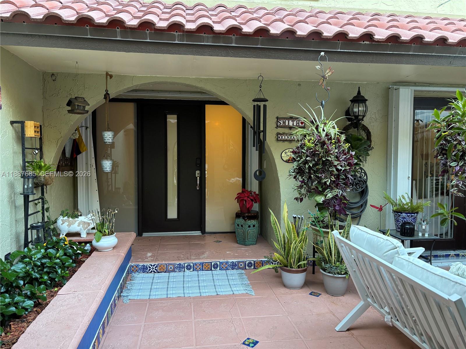 Stunning Remodeled Townhouse in the Heart of Doral! Located within a beautifully maintained golf course Costa Del Sol, this completely remodeled 3-bed, 3-bath townhouse offers elegant living. The open-concept kitchen features a waterfall quartz countertop, while the spacious living, dining, and rooms provide a perfect layout Large screened patio with stunning golf course, a charming front porch, and beautifully decorated interiors with a vintage style, wood flooring, and hurricane-impact sliding doors. Each bedroom is generously sized with ample closets. Prime location, Close to Miami International Airport. THE HOA INCLUDES WATER, GARBAGE, CABLE TV, INTERNET, ROOF REPAIR, EXTERNAL STRUCTURE AND FUMIGATION.