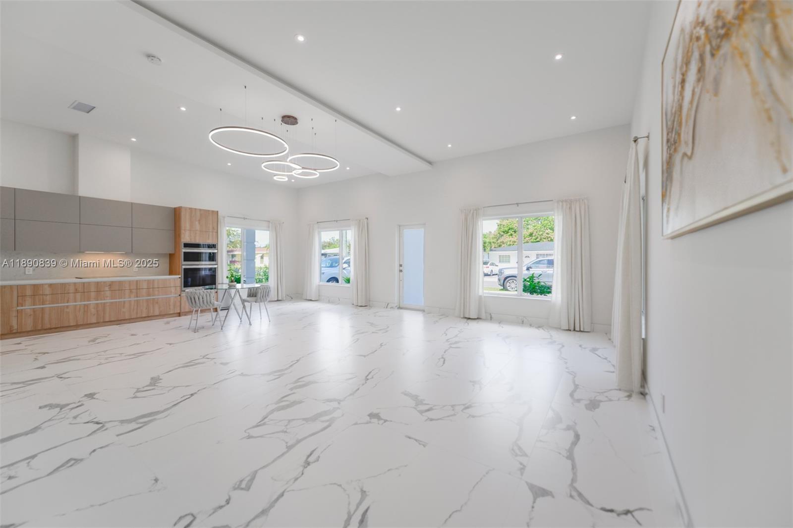 Welcome to this stunning brand-new single-family home. With soaring 12-foot ceilings, this spacious gem offers 5 beautifully appointed bedrooms and 3 elegant bathrooms, designed with modern living in mind. Every inch of this home si filled with natural light, creating an airy, inviting atmosphere perfect for both relaxation and entertaining.