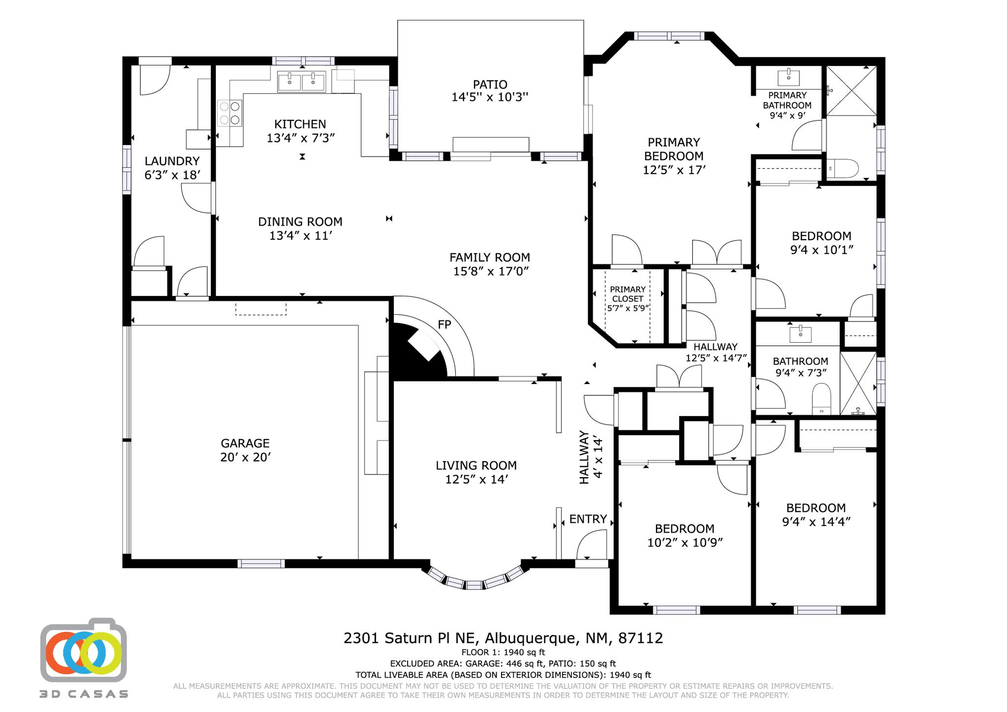 Homes for sale in Albuquerque, NM | 2301 Saturn Pl Ne, Albuquerque, NM 87112 | MLS# 1092758