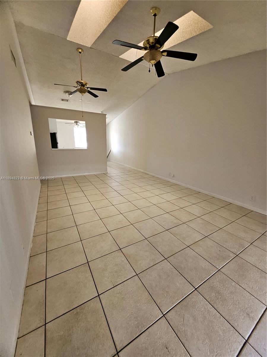 Modern kitchen with designer features at 2511 56th Ave - Condo in Lauderhill