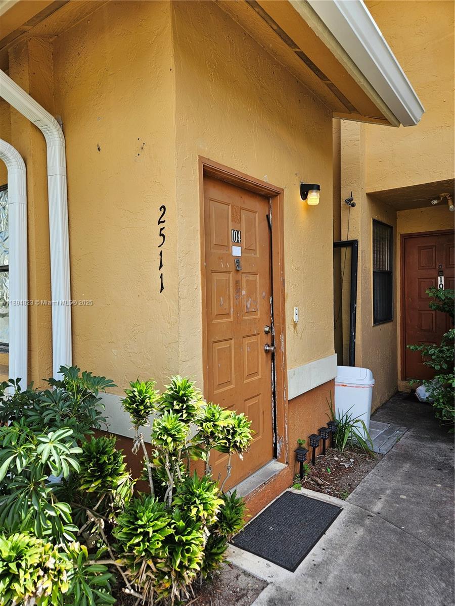 Modern kitchen with designer features at 2511 56th Ave - Condo in Lauderhill