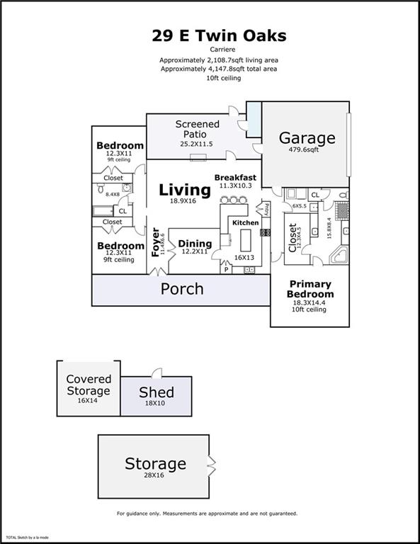 Homes for sale in Carriere, MS | 29 E Twin Oaks Ln, Carriere, MS 39426 | MLS# 2525223