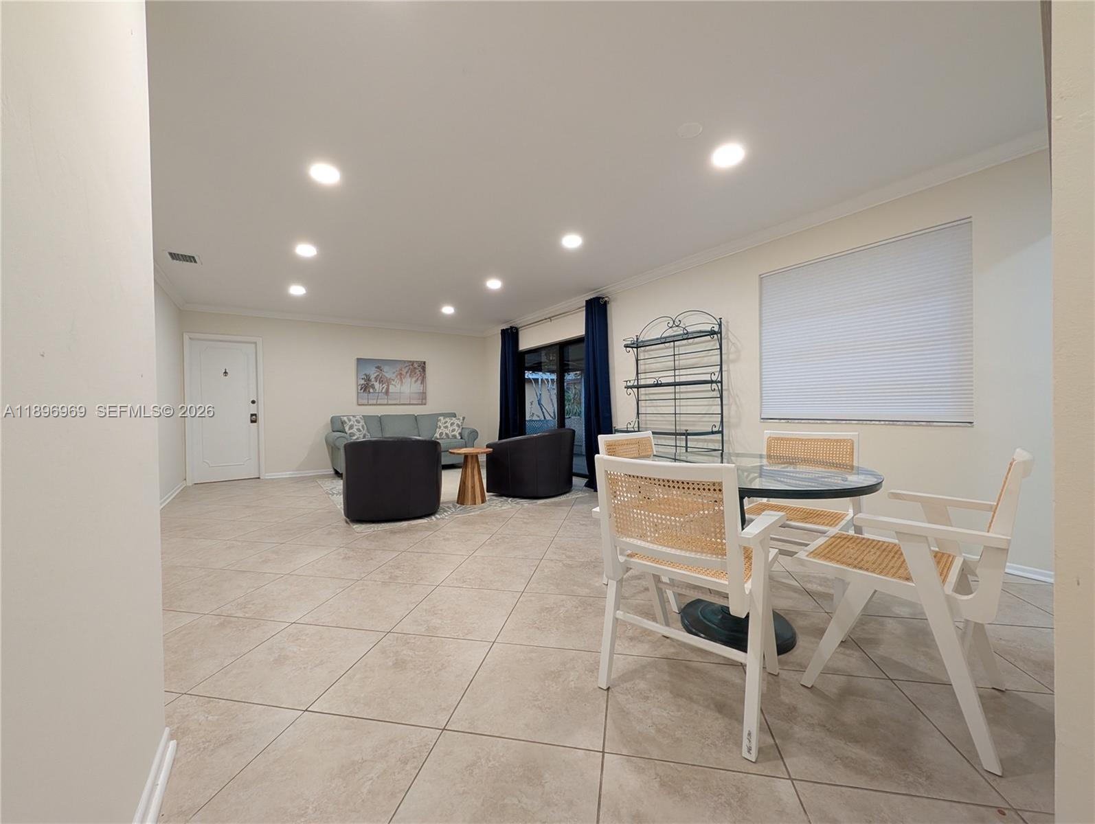 Modern kitchen with designer features at 850 Benevento Ave - Townhouse in Coral Gables