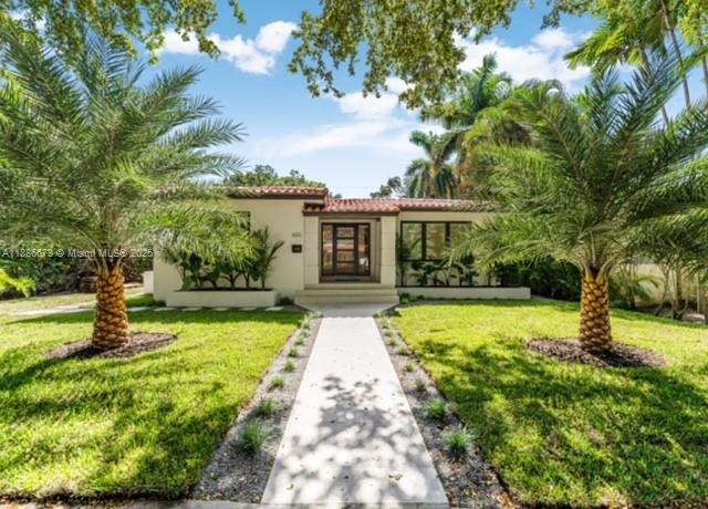 Step into luxury with this immaculate 3 bedroom 2.5 bath home, perfectly situated in one of Coral Gables most desirable locations, just steps from world class dining,shopping, A plus schools both private and public. This Residence showcases every imaginable upgrade featuring elegant designer lighting, custom fixtures and appliances throughout, The open layout flows into a spacious back patio and yard.The chefs kitchen includes panel designer appliances, custom cabinets proline exhaust hood with center island, butler pantry with additional sink refrigerator and washer dryer, which flows into the oversized 2 car garage, Impact windows and doors, Second floor Master is secluded with private retreat ,double marble floating vanity's, walk in shower with porcelain tile frameless glass