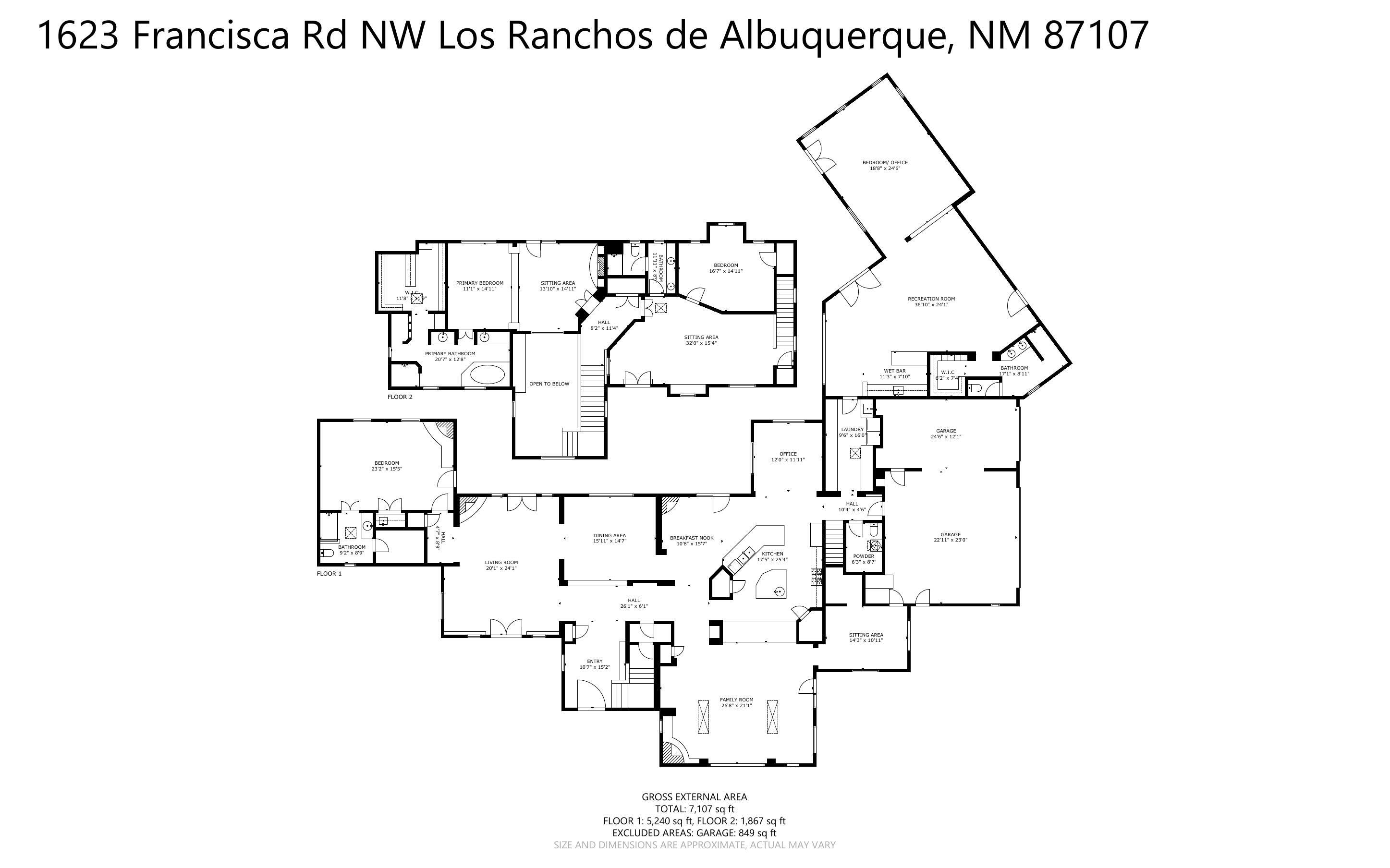 Homes for sale in Los Ranchos, NM | 1623 Francisca Rd Nw, Los Ranchos, NM 87107 | MLS# 1093092