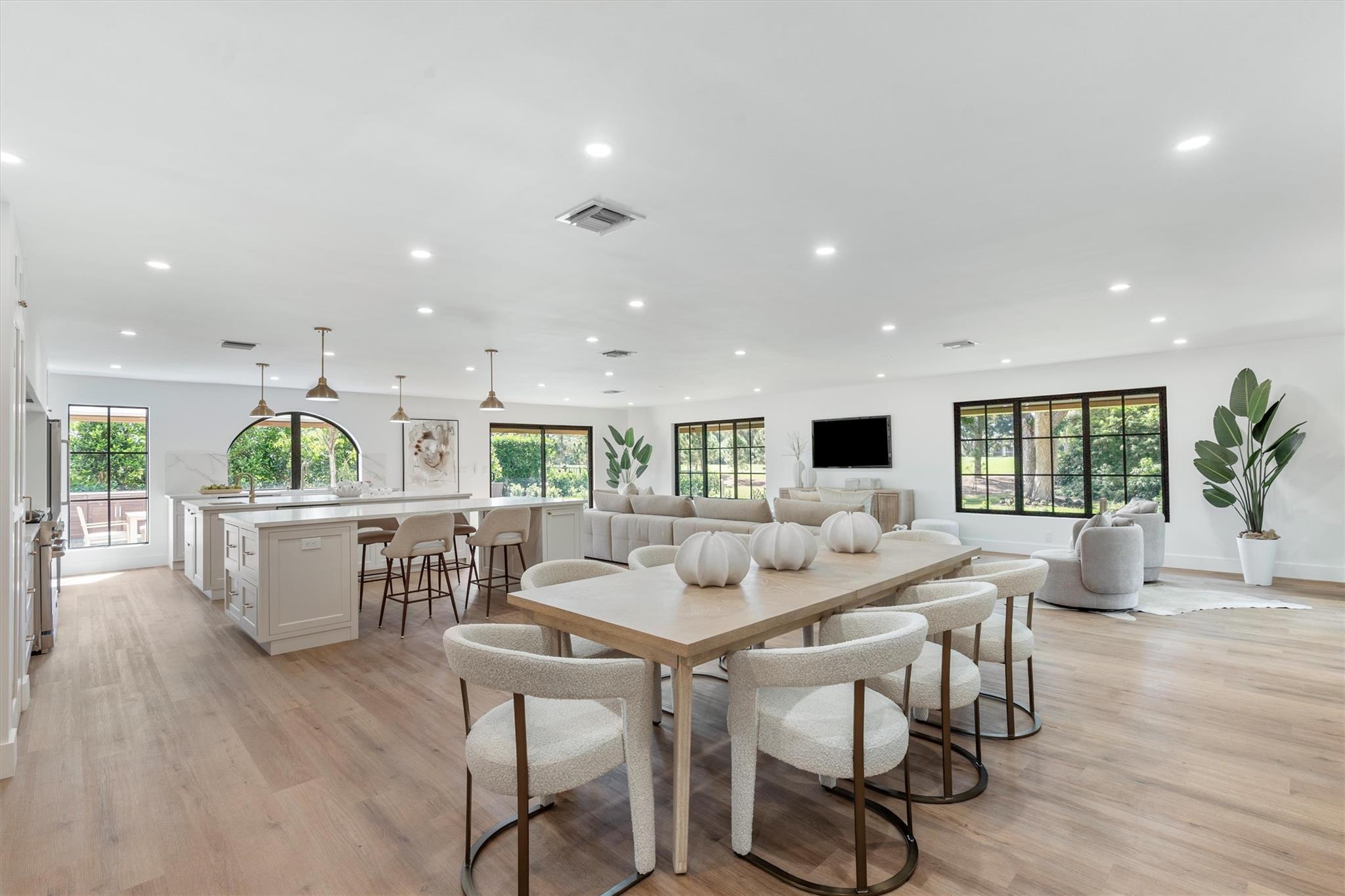 Dining/Kitchen/Living