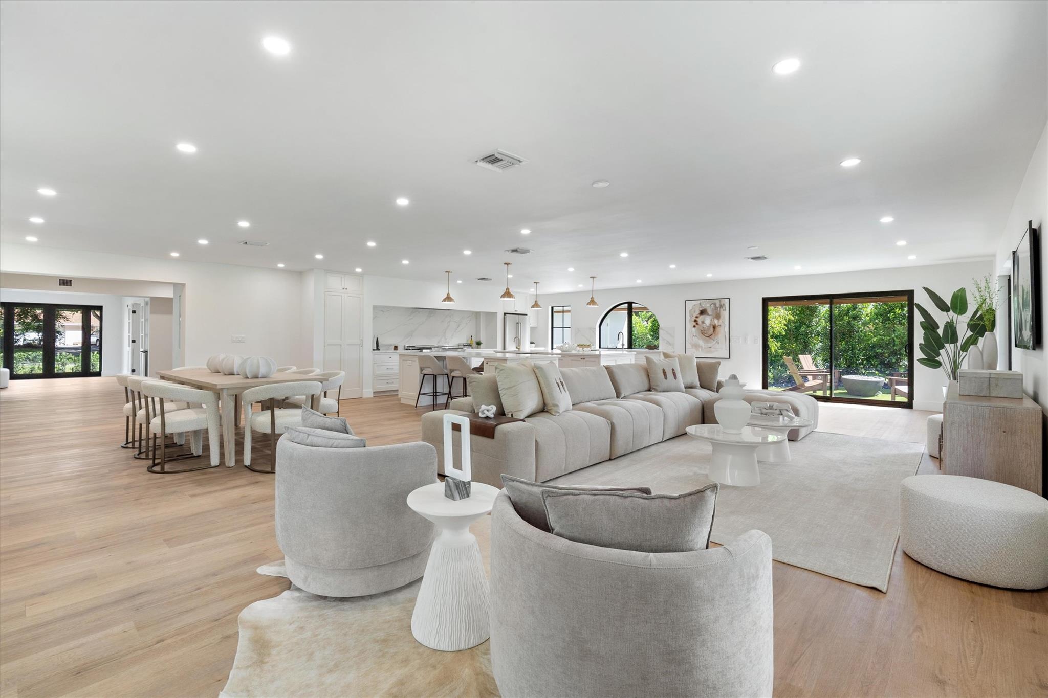 Dining/Kitchen/Living