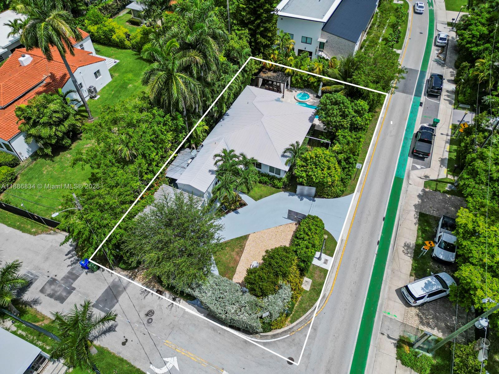 Great investment opportunity in one of the most Miami’s desirable neighborhoods. This corner lot property on the Venetian Islands, features 3 bedrooms + Den and 2 bathrooms, along with impact windows, an open kitchen and wood floors. Bright and functional living spaces flow seamlessly to the outdoors, creating the perfect balance. The property is fully gated and surrounded by lush landscaping offering multiple lounging areas throughout the garden, a gazebo, and a private pool with jacuzzi. Only minutes away from the beaches, Sunset Harbour, Lincoln road and top dinning. This home is ideal for those seeking charm, comfort, and an exclusive lifestyle in one of the most desirable areas of the city.