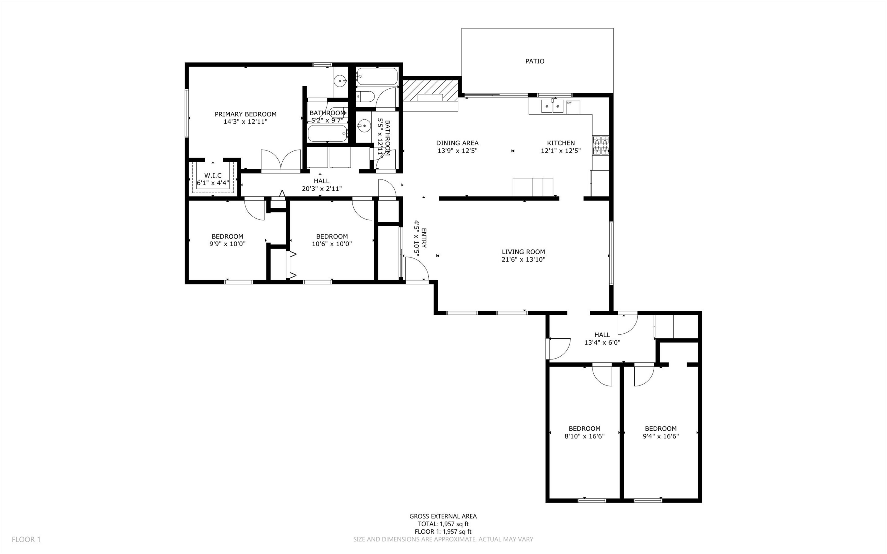 6016 Unitas Lane NW Floor Plan