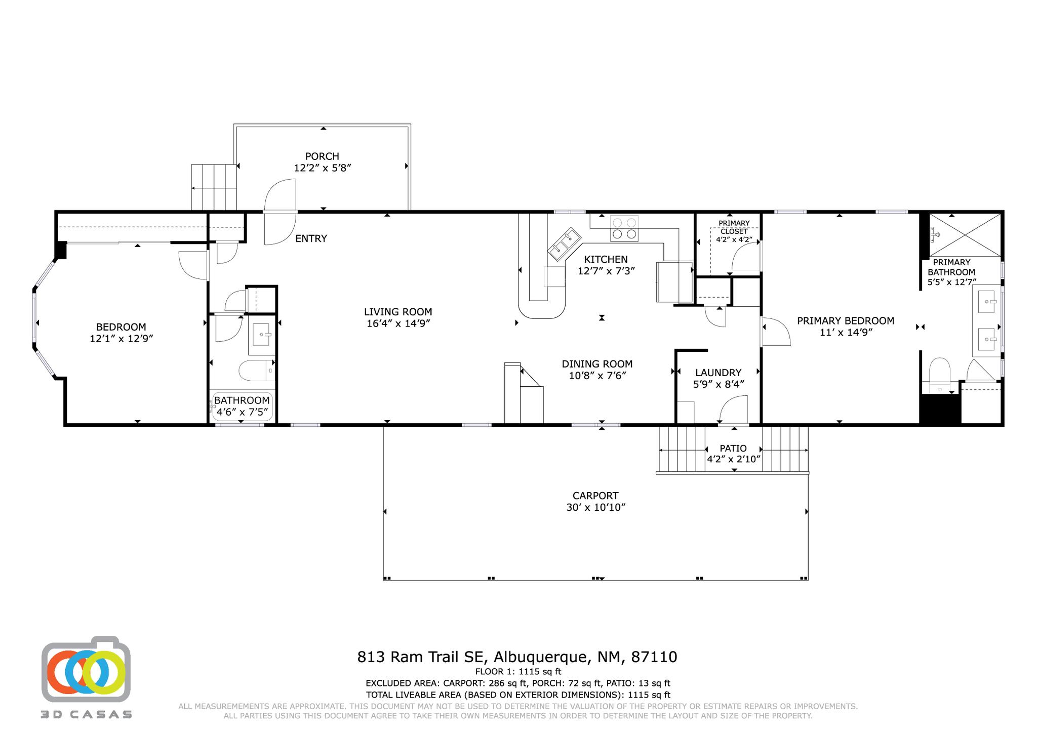 Homes for sale in Albuquerque, NM | 813 Ram Trail Trail Se, Albuquerque, NM 87123 | MLS# 1093650