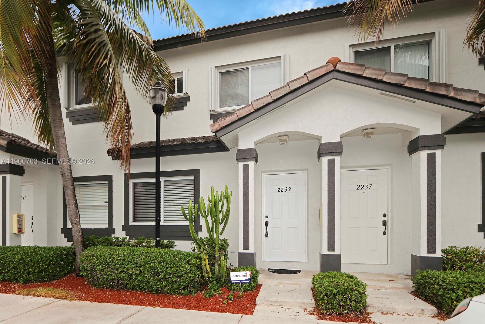 SPACIOUS & WELL MAINTAINED 2 BR/2.5 BA TOWN HOME IN GATED COMMUNITY OF TOWN GATE AT KEYS GATE. THIS POPULAR FLOORPLAN INCLUDES 2 MASTER SUITES W/ LAUNDRY ROOM UPSTAIRS. LAMINATE FLOORING ON 1ST FLOOR AND CARPET UPSTAIRS. FENCED IN PATIO THAT OPENS TO POOL PARK AREA. GREAT LOCATION! RENT INCLUDES: ATT UVERSE BASIC CABLE & INTERNET, ALARM, TRASH, PEST CONTROL, SECURITY & COMM POOL. NO PETS