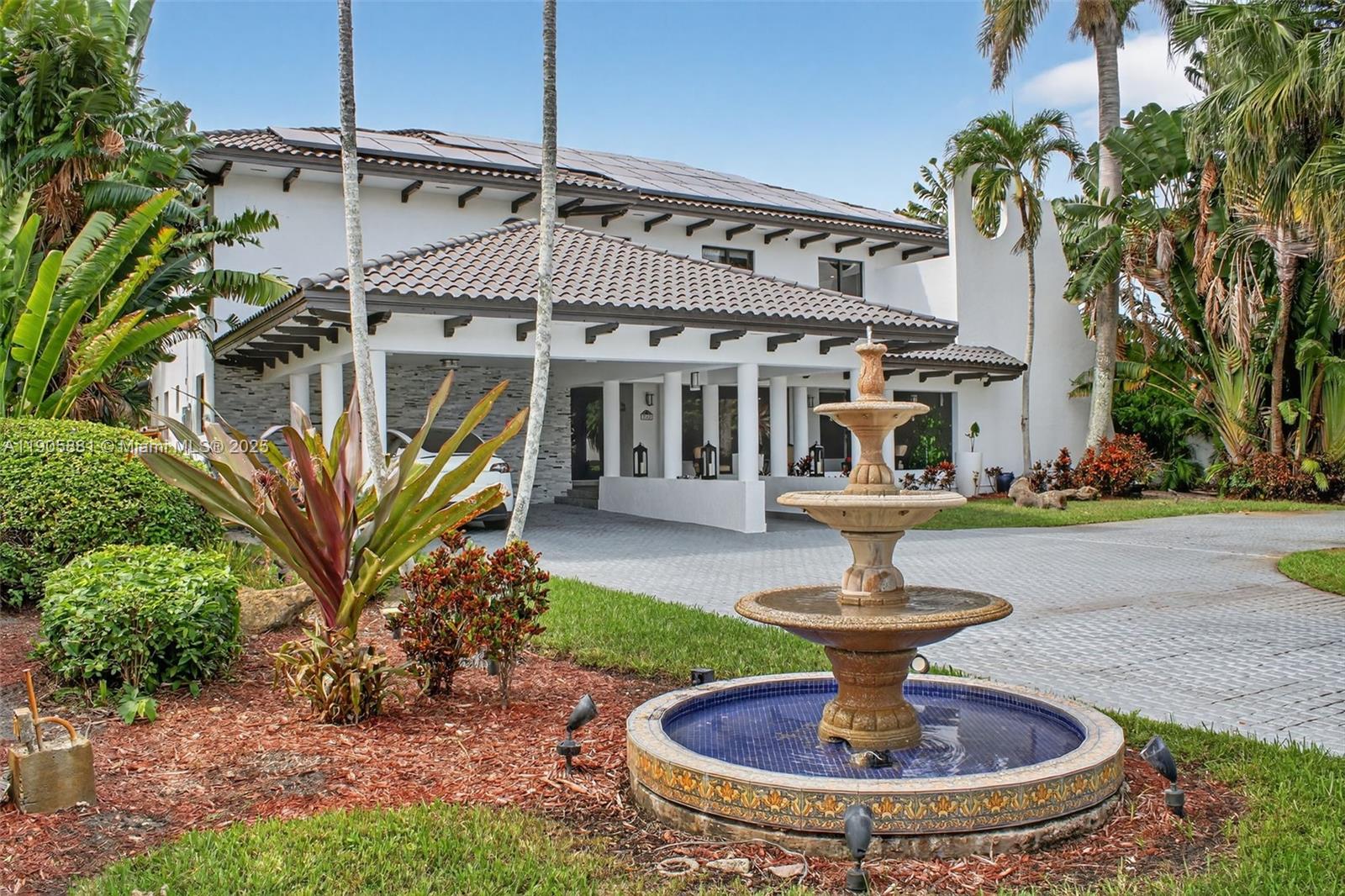 “Where modern elegance meets private resort living.”
Step into one of Horse Country’s most elegant estates, a fully remodeled residence that blends architectural artistry with the tranquility of lush tropical design. Set behind private gates on nearly 28,000 sq ft of manicured grounds, this masterpiece showcases impeccable craftsmanship, a sophisticated layout, and refined taste in every corner.
The grand entry welcomes you to sun-filled open spaces with soaring ceilings, seamless indoor-outdoor flow, and a perfect balance of luxury and comfort. The designer kitchen is a culinary dream — featuring Italian cabinetry, quartz waterfall island, professional-grade appliances, and a temperature-controlled wine display for the true connoisseur.
Call Listing agent for any questions.