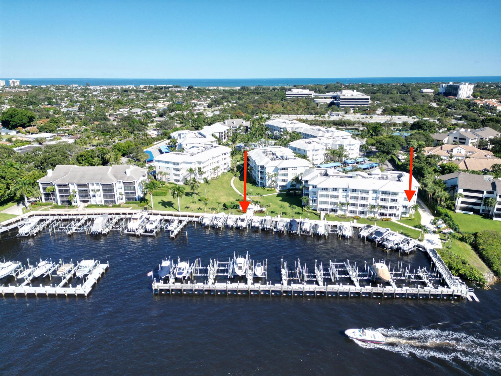 Impeccable Waterfront 3BR, 2.5BA Bay Colony end-unit condo with nearly 2,000 sq ft of Intracoastal living. Includes deeded boat slip with 16,000-lb lift for up to a 40' boat--steps from your door! Get to the big water in 20 min. Built in 2015, this SW-facing residence offers stunning water, sunset & sunrise balcony views. Featuring Incredible open kitchen with island, granite counters, stainless appliances,, new refrigerator, walk-in closets, new AC,  and same-floor storage. Enjoy resort-style amenities--pool, spa, fitness, tennis, pickleball, and deep-water marina--you're just minutes to beaches, dining, and golf. A true boater's paradise! Impact Doors & Windows, Sunshade Screens on SW Balcony, Pet Friendly, murphy bed in third bedroom.Less than 30 min from Palm Beach International