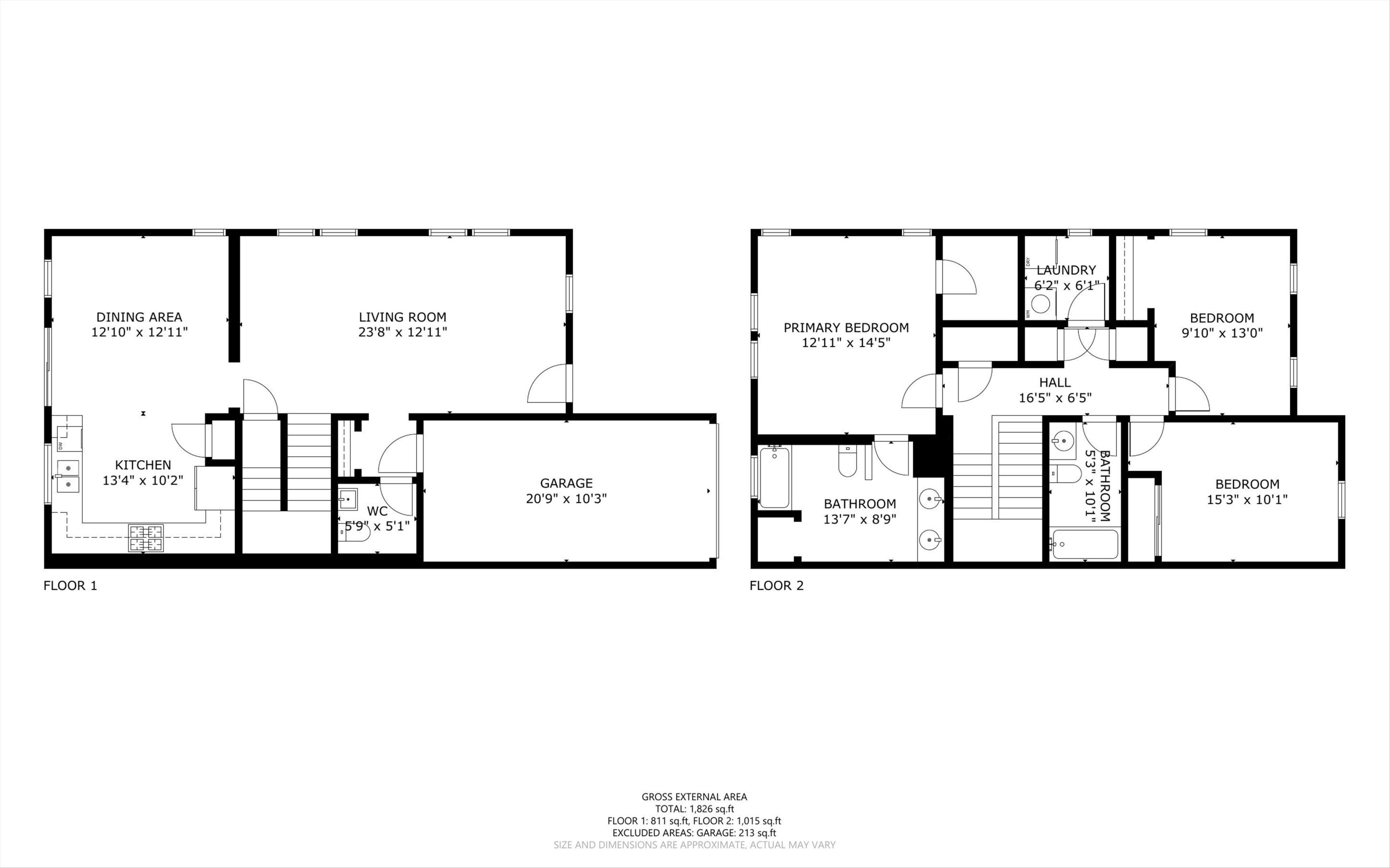 3034 Morrissey Street SW Floor Plan