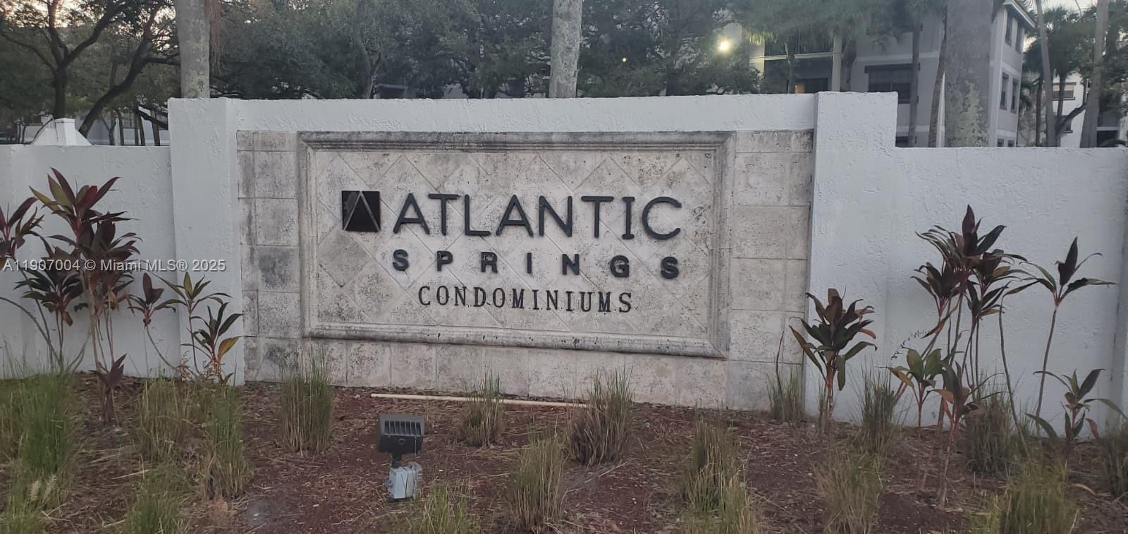 Atlantic Springs Condo