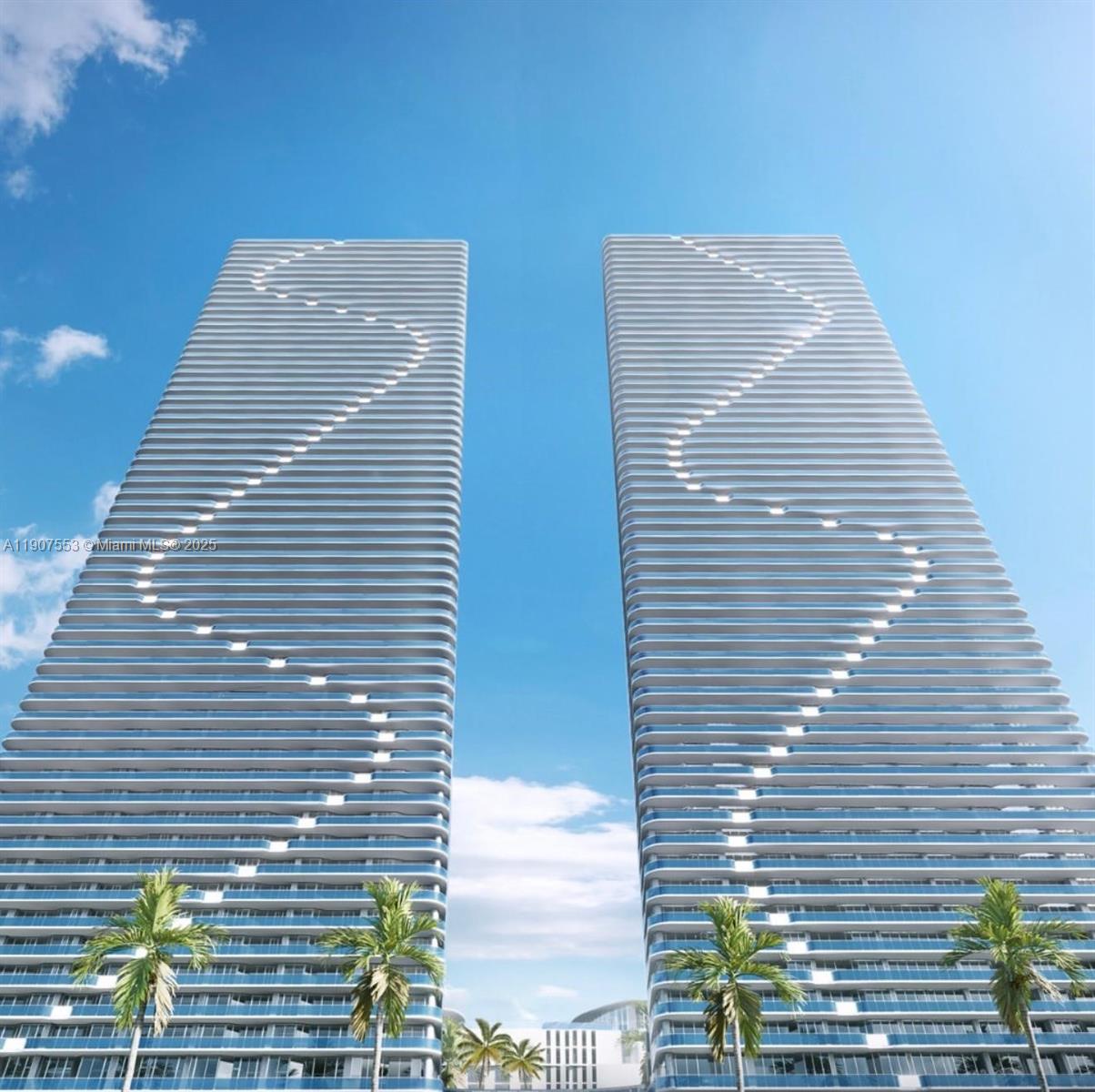 Spectacular East–West sky-view corner residence, newly delivered. This 4-bedroom+office, 5.5-bath home offers finishes, Maid's quarters, custom closets & bathrooms, 10-ft ceilings, floor-to-ceiling glass throughout, private foyer, 2 elevators, 2 assigned covered parking spaces. World-class amenities including sky lobby business center, co-working suites, conference rooms, coffee bar, wine cellar, bay front lounge. Enjoy the bay walk promenade, watersports dock, dual East & West pools, spa, meditation garden, solarium, concierge, 24/7 valet, and family-friendly facilities—kids’ splash pad, playground, gaming center, mini golf, and BBQ patio. State-of-the-Art Fitness center, yoga lounge, sauna, massage rooms, tennis, basketball, paddle courts, dog park. AI staging for marketing purposes only