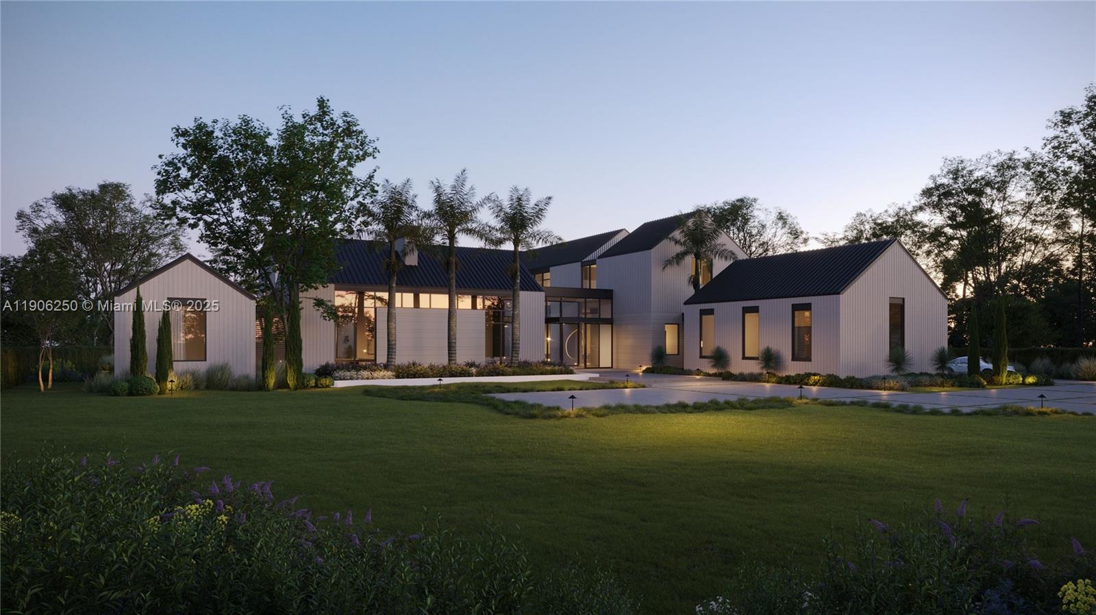 Crafted by Balli Group, this newly completed tropical modern estate epitomizes refined living in highly coveted Northeast Pinecrest. Thoughtfully designed by renowned architect Giorgio Balli, with interiors by Adi Balli, the 12,400 SF Residence rests on a quiet, gated 1+ acre site. It features 7 en-suite bedrooms, 7 full and 2 half baths, a 3-car garage with lift capacity for up to 6 vehicles, and dedicated golf cart or bicycle storage. Expansive glass walls open to a resort-style pool, summer kitchen, and lush gardens, creating seamless indoor–outdoor flow. Natural materials, soaring ceilings, and curated finishes define the interiors, complemented by a Savant smart-home system, elevator, wellness suite/gym, and media room.