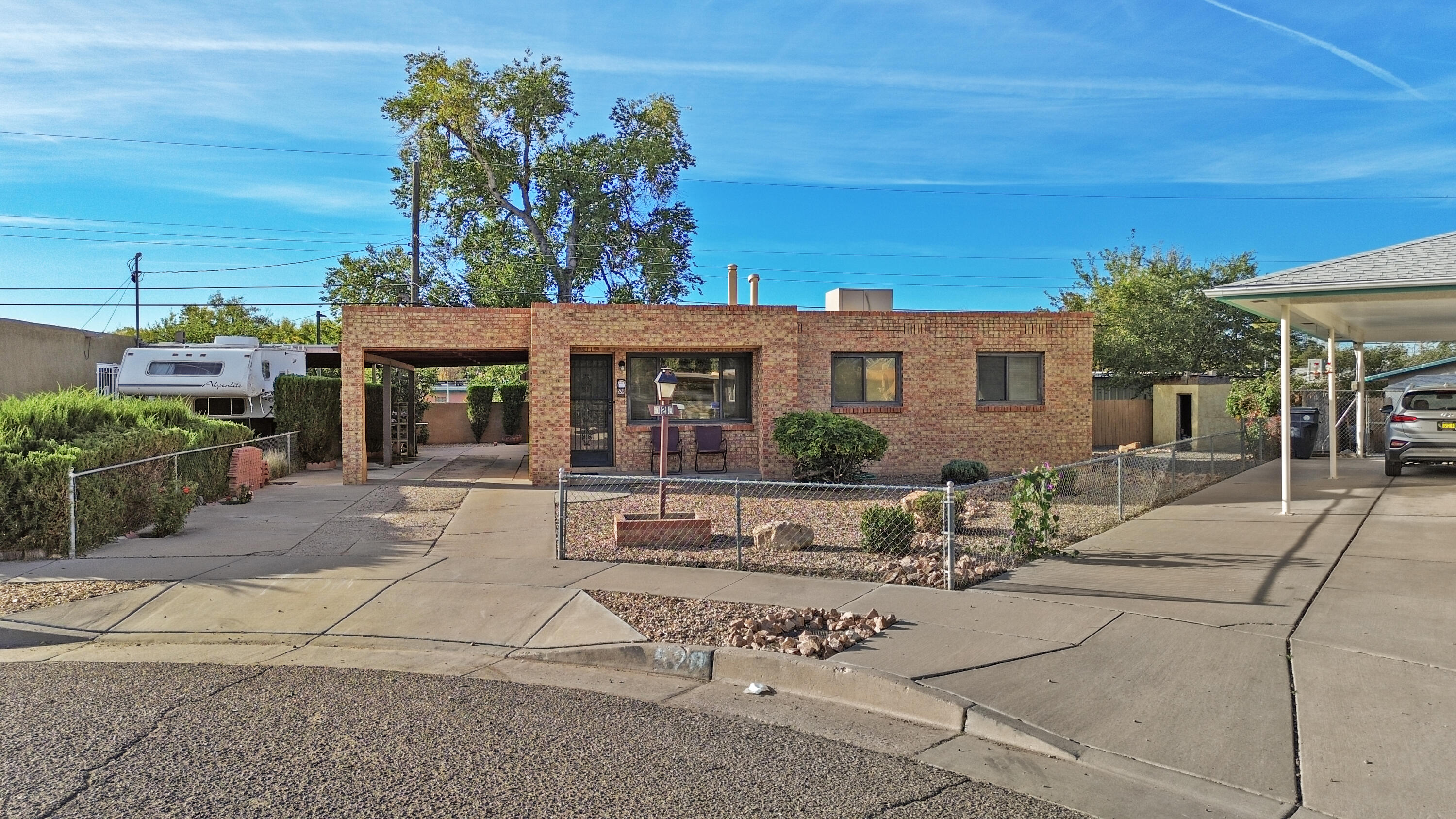 Priced to Sell! Charming Mid-Century Brick Home with Endless Potential... Step back in time with this classic single-story brick home that exudes warmth, charm, and solid craftsmanship. Featuring timeless mid-century details, this residence offers a rare opportunity to own a piece of Albuquerque history... ready for your modern touch or perfect for those who appreciate vintage character.