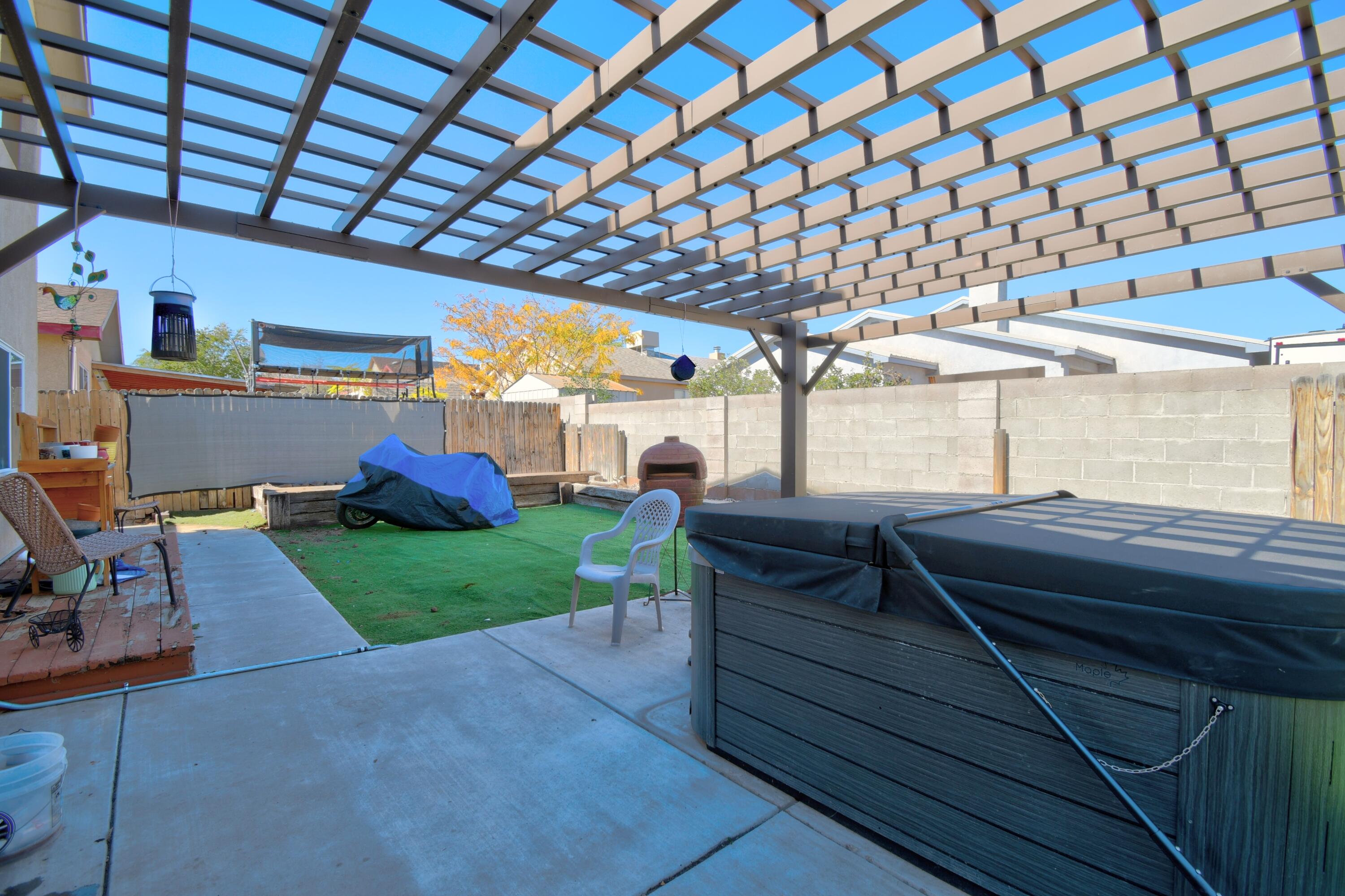 9615 Tristani Road SW Backyard