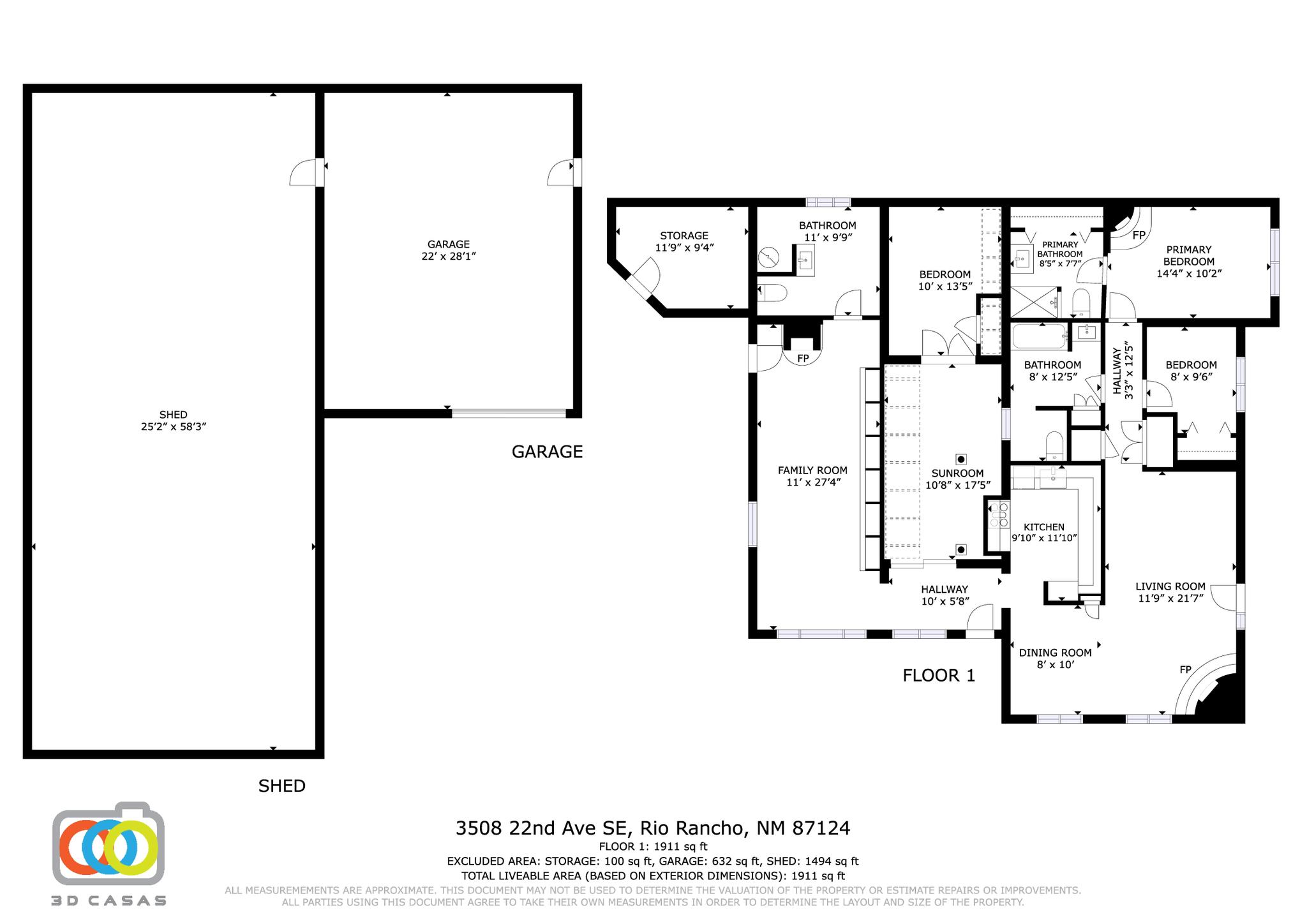 3508 22nd Avenue SE Floor Plan