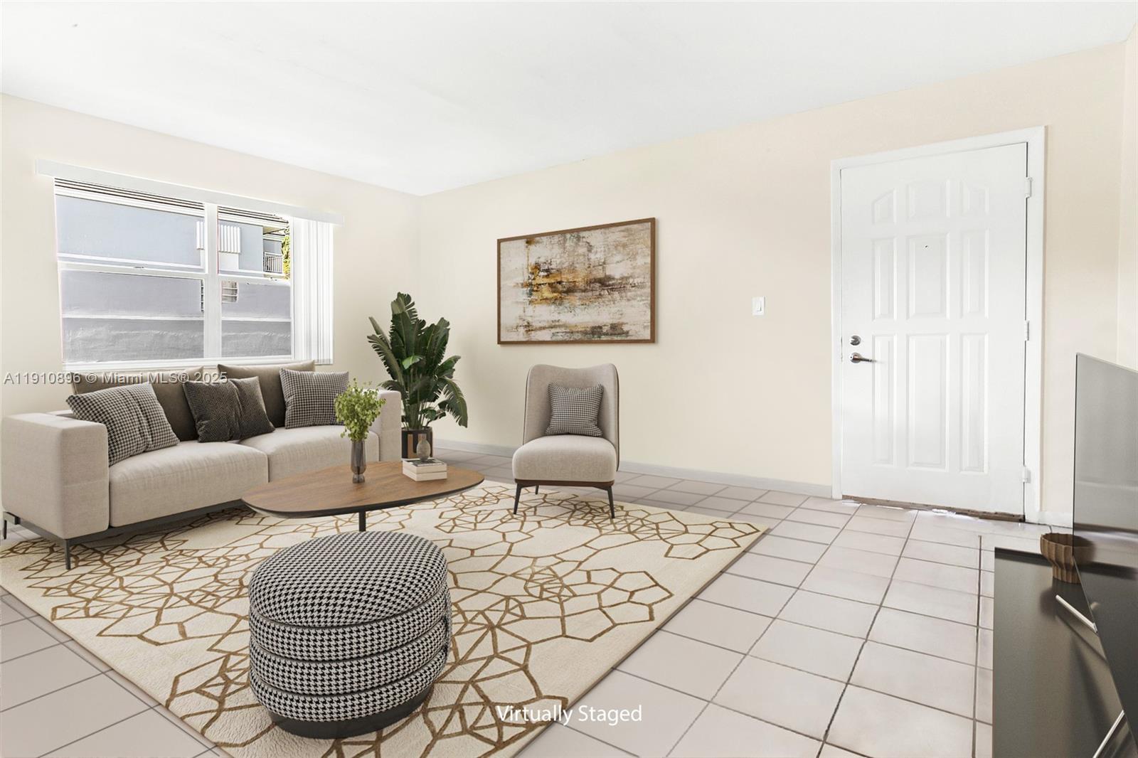 Sunlit and stylish! This 2BD/2BA ground-floor condo in desirable Cutler Bay offers the perfect blend of privacy and convenience. Gated community.  Unit features a private entrance, open layout, granite countertops, stainless steel appliances, and tile & laminate floors.  Step out to your patio from either the living room or main bedroom. BR2 is split from the primary, with the 2nd bath accessible from the bedroom or hallway. One of 48 units with an extra 33 sq. ft. of storage perfect for bikes, tools, or hobby gear. Shaded assigned parking. Enjoy resort amenities—pool, clubhouse, gym, sauna, tennis courts & walking path—just minutes from Blackpoint Marina, schools, and shops. Healthy 37% reserves.  Assoc. fee covers property/flood/wind Insurance.