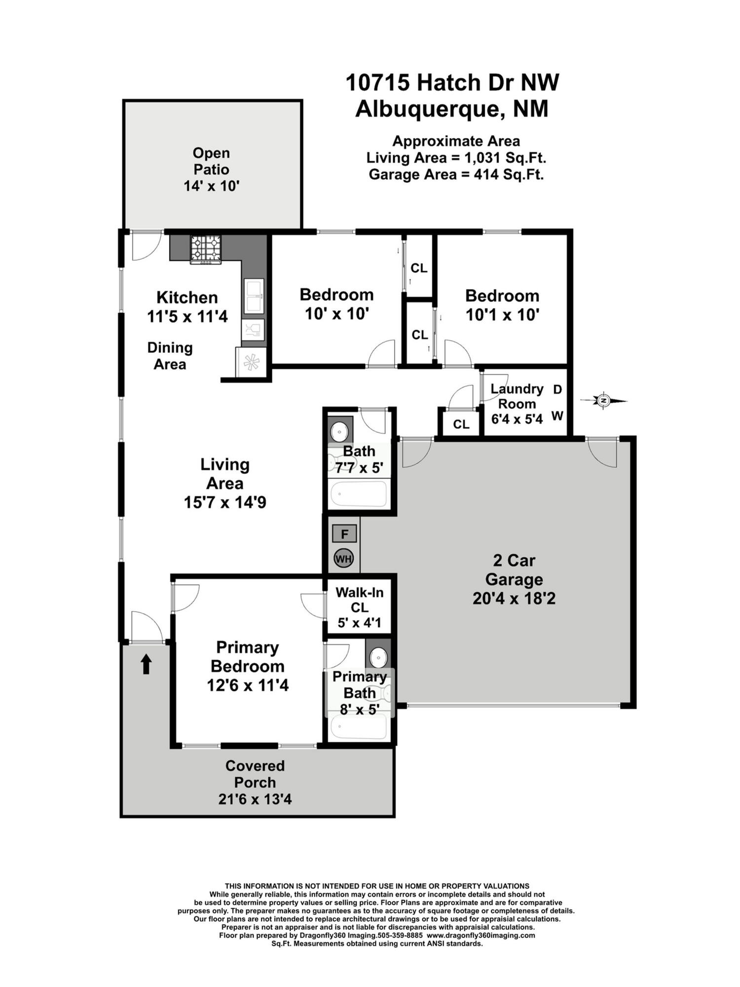 10715 Hatch Drive NW Floor Plan