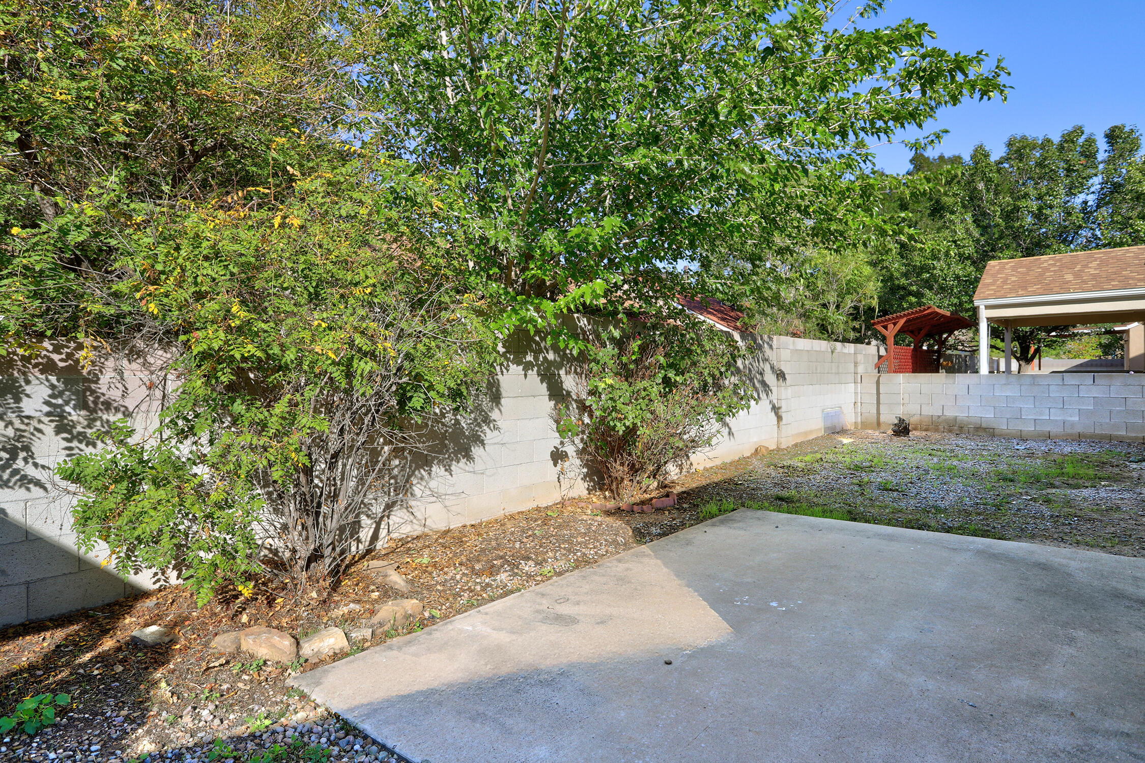 10715 Hatch Drive NW Backyard