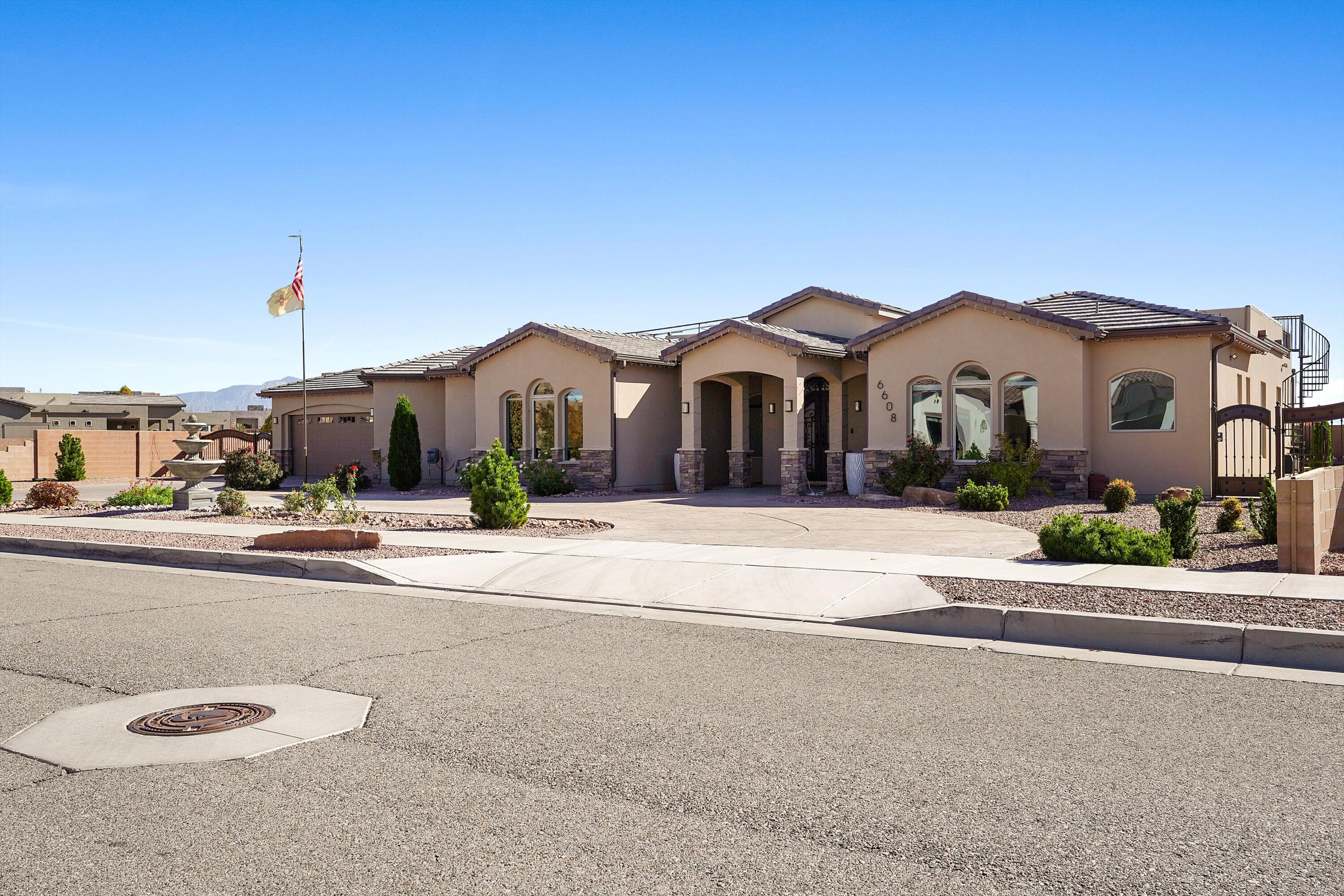 6608 Cuervo Place NW Exterior Front