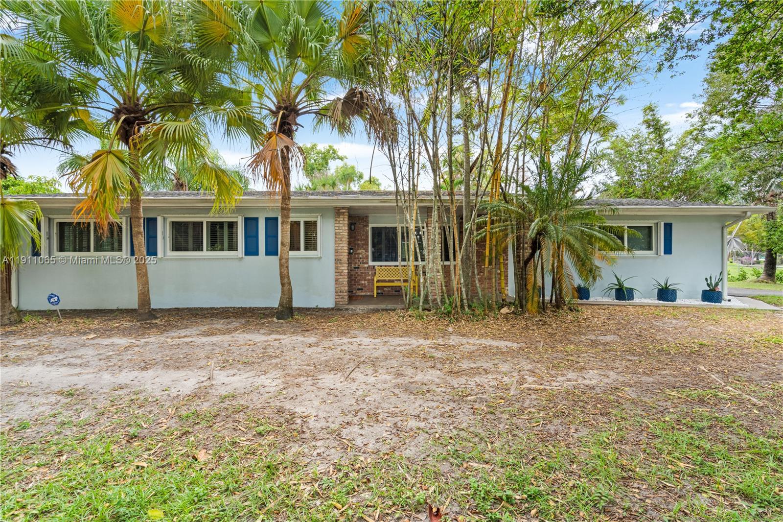 This Palmetto Bay Gem has preserved its old Florida charm whilst having been substantially improved! Perched high on a large corner lot, this 4 bed/2 bath, 2-car garage home has it all! 
Open living and dining areas open onto a beautiful screened in terrace boasting a salt water heated pool. Open kitchen with SS appliances and granite countertops. Primary suite separate from secondary bedrooms. All impact doors and windows, porcelain floors and newer roof, updated plumbing, all contribute to this delightful residence ready for your most discerning buyer.
The street is so quiet and yet conveniently close to highways, shops, and restaurants. Easy to show! Won't last!